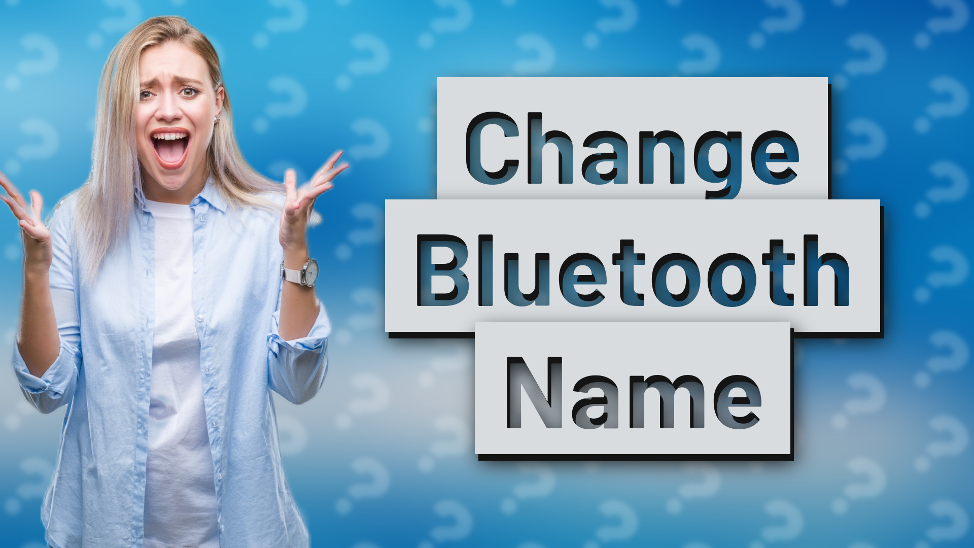 Change Bluetooth Name