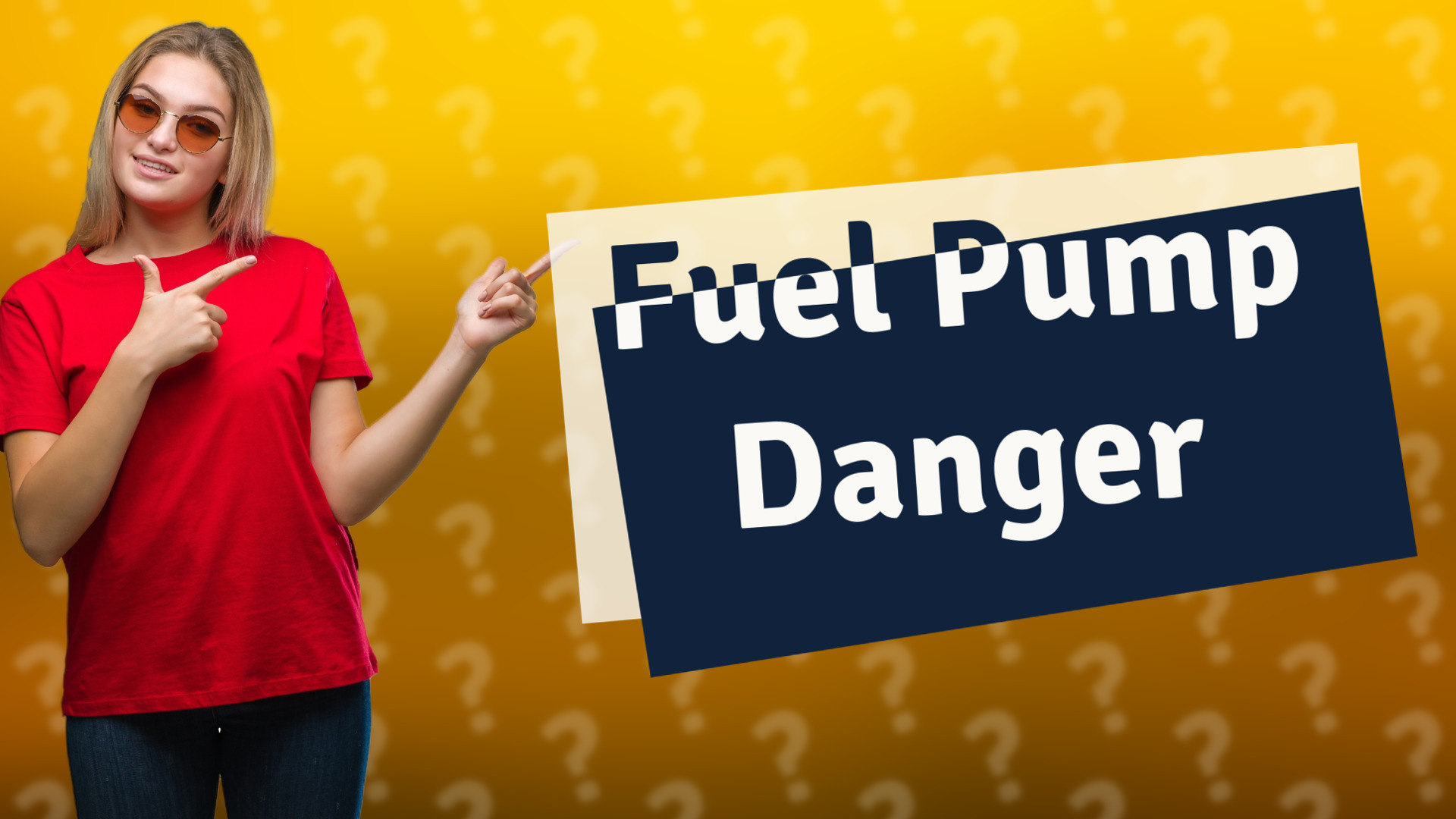 Fuel Pump Danger