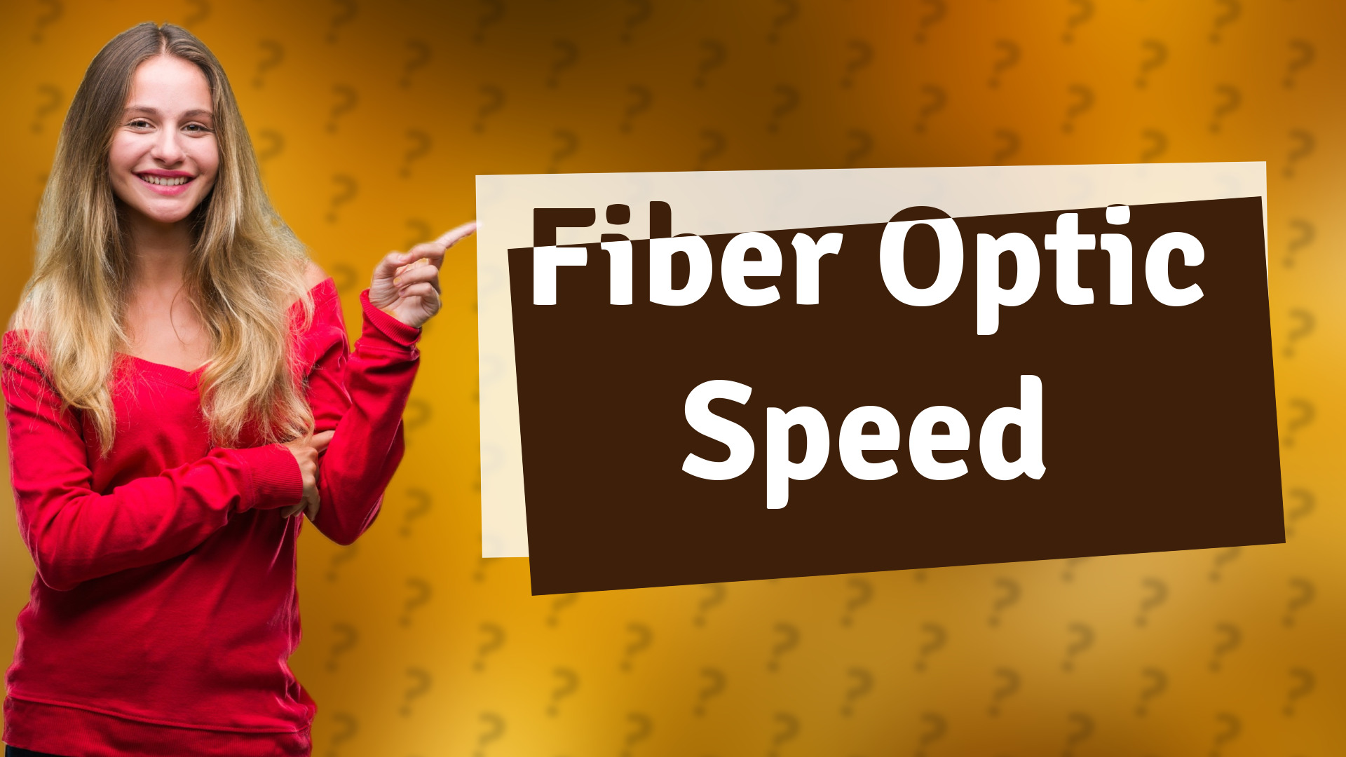 Fiber Optic Speed