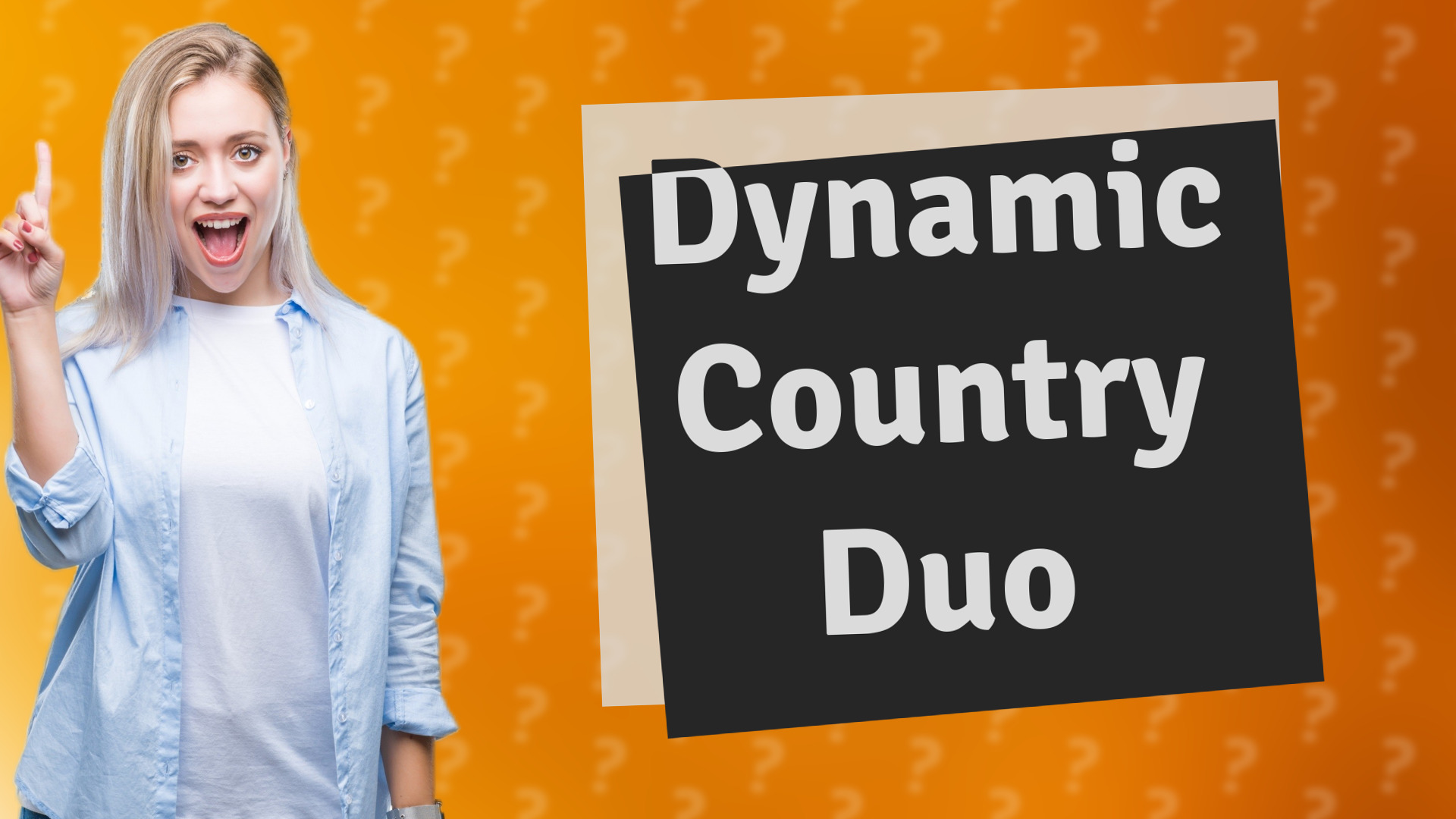 Dynamic Country Duo