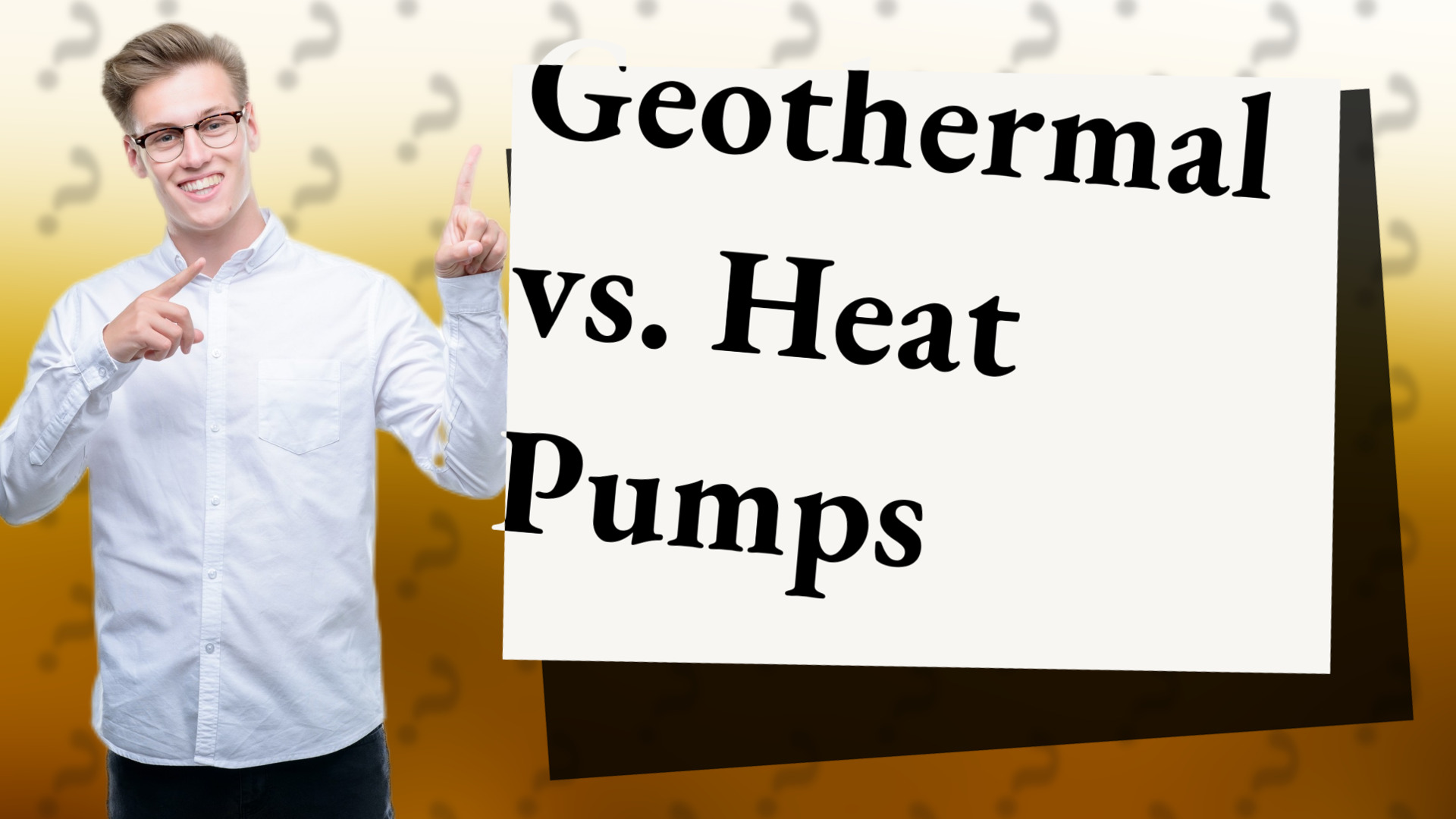 Geothermal vs. Heat Pumps