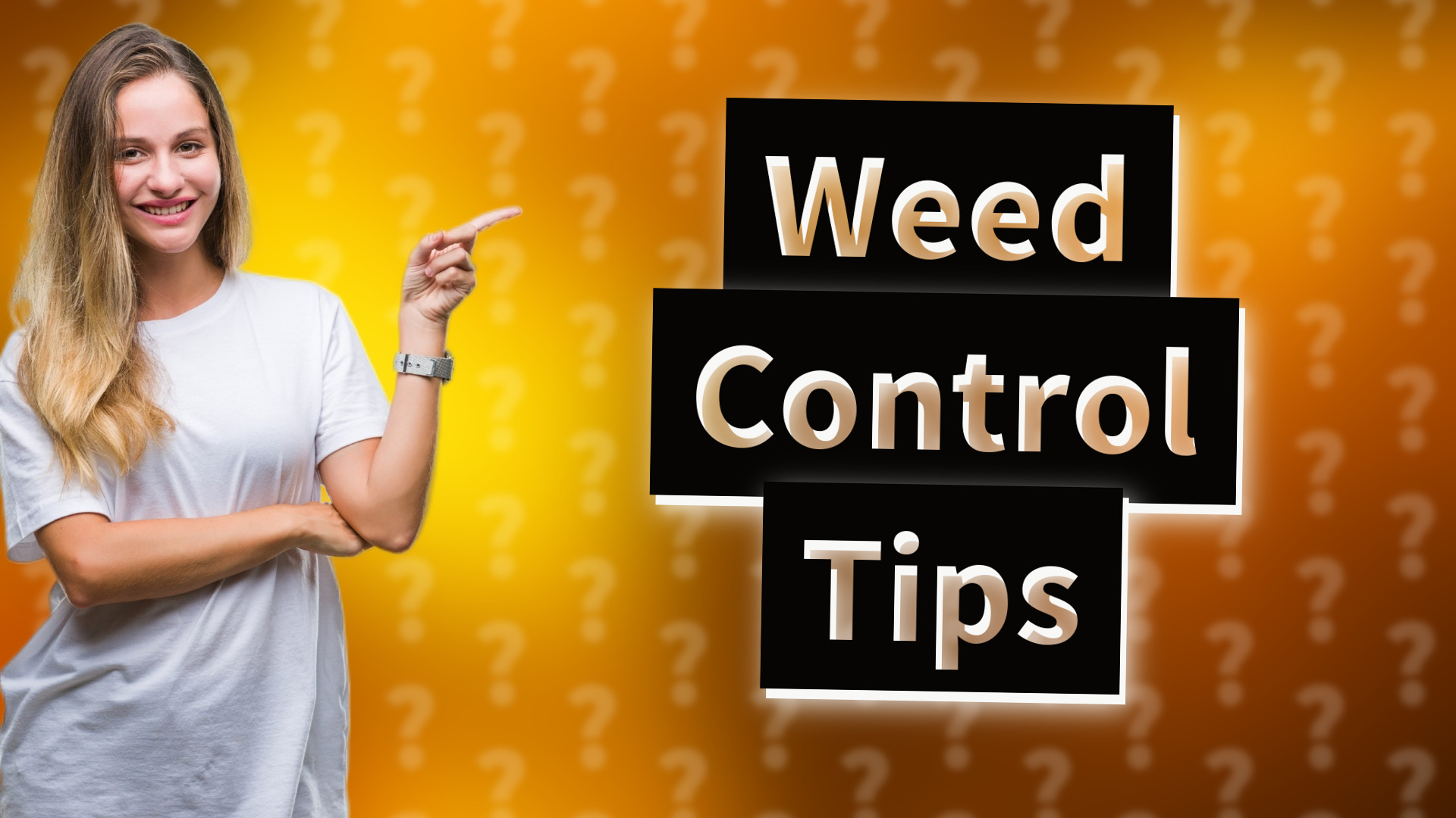 Weed Control Tips