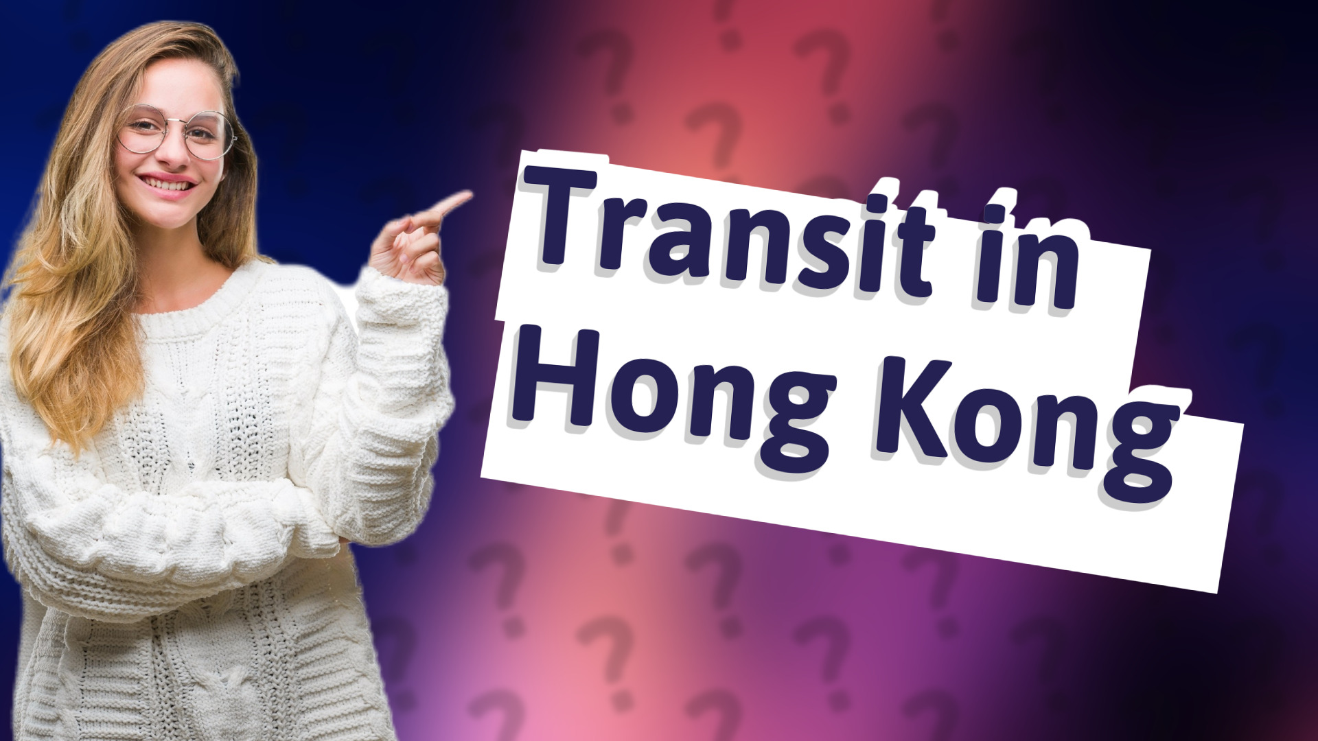 Transit in Hong Kong