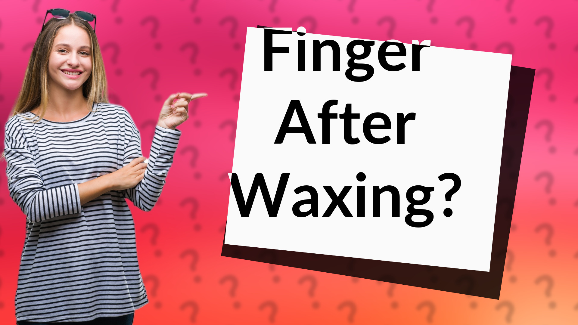 Finger After Waxing?