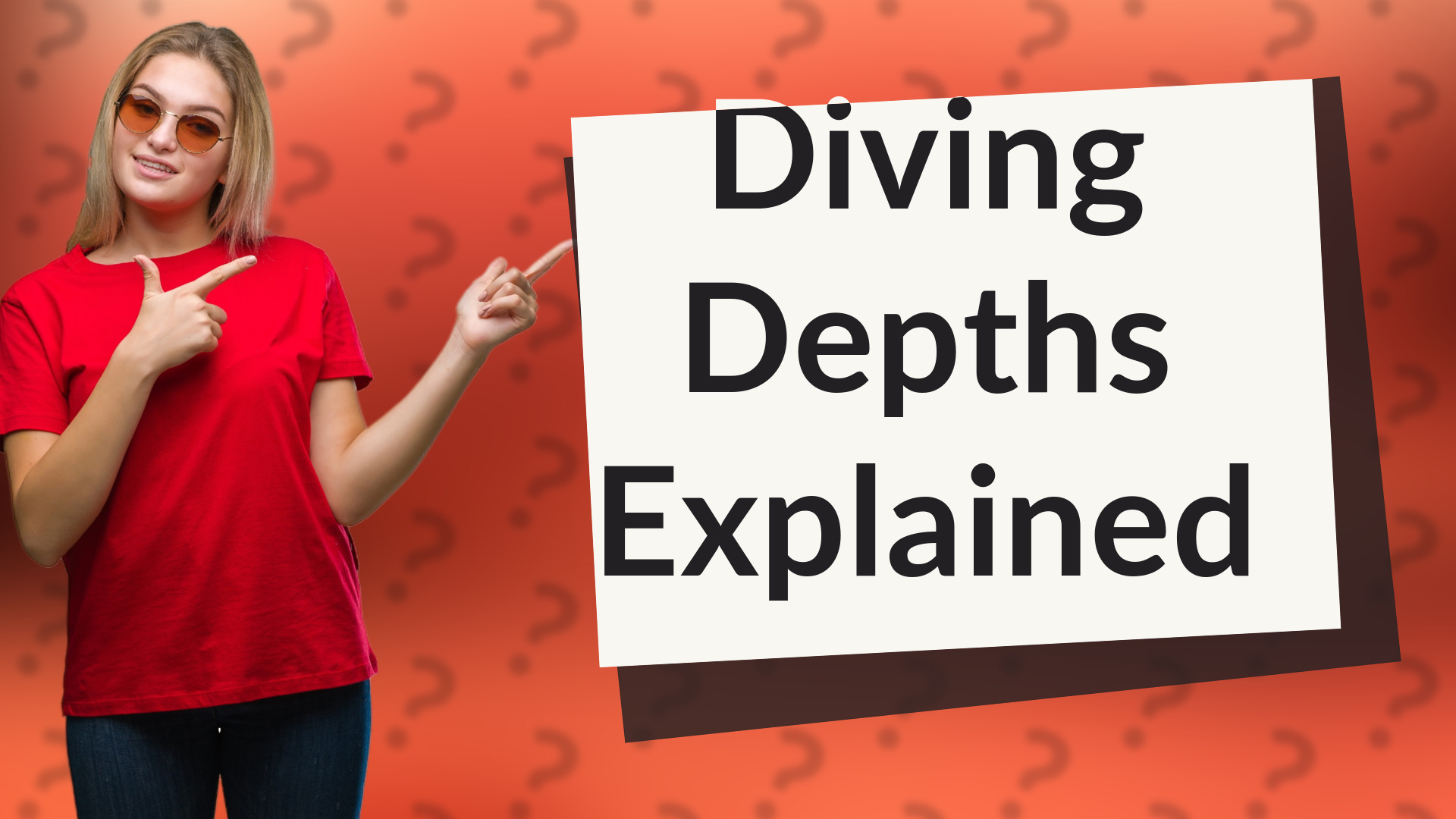 Diving Depths Explained