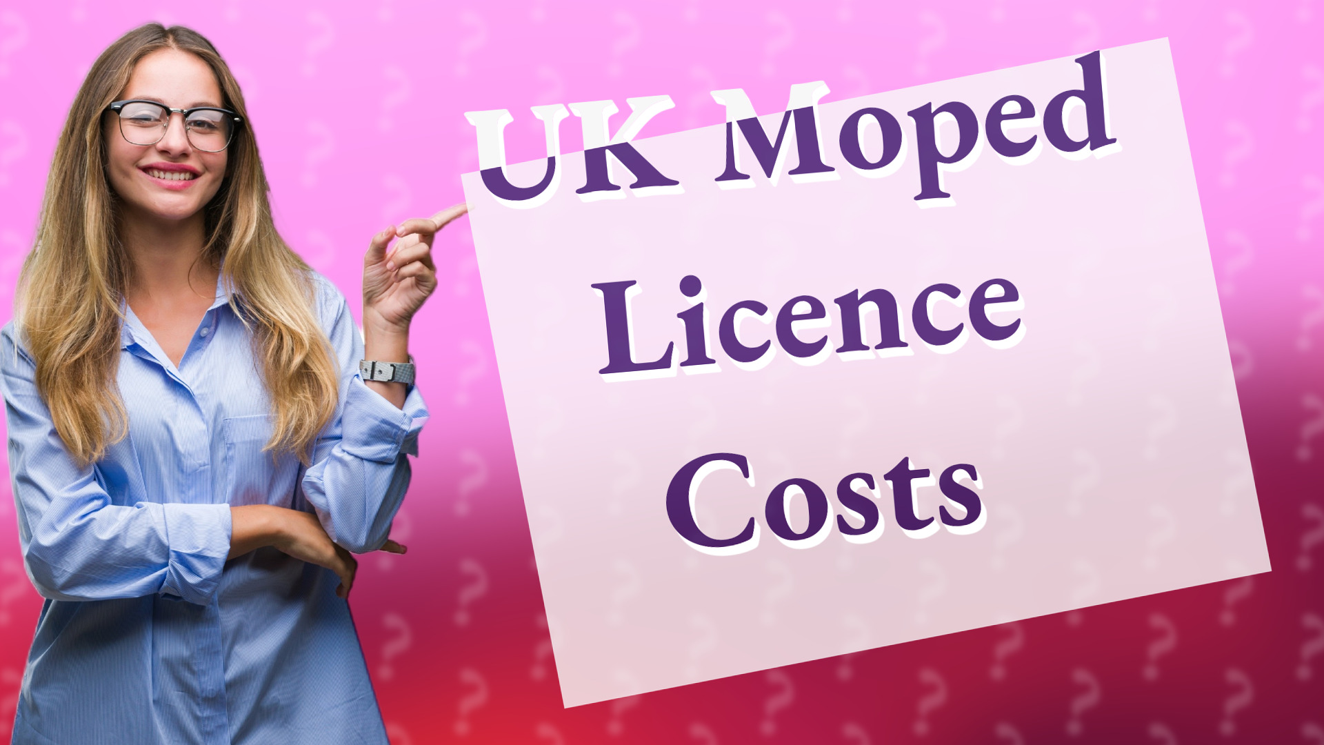 UK Moped Licence Costs