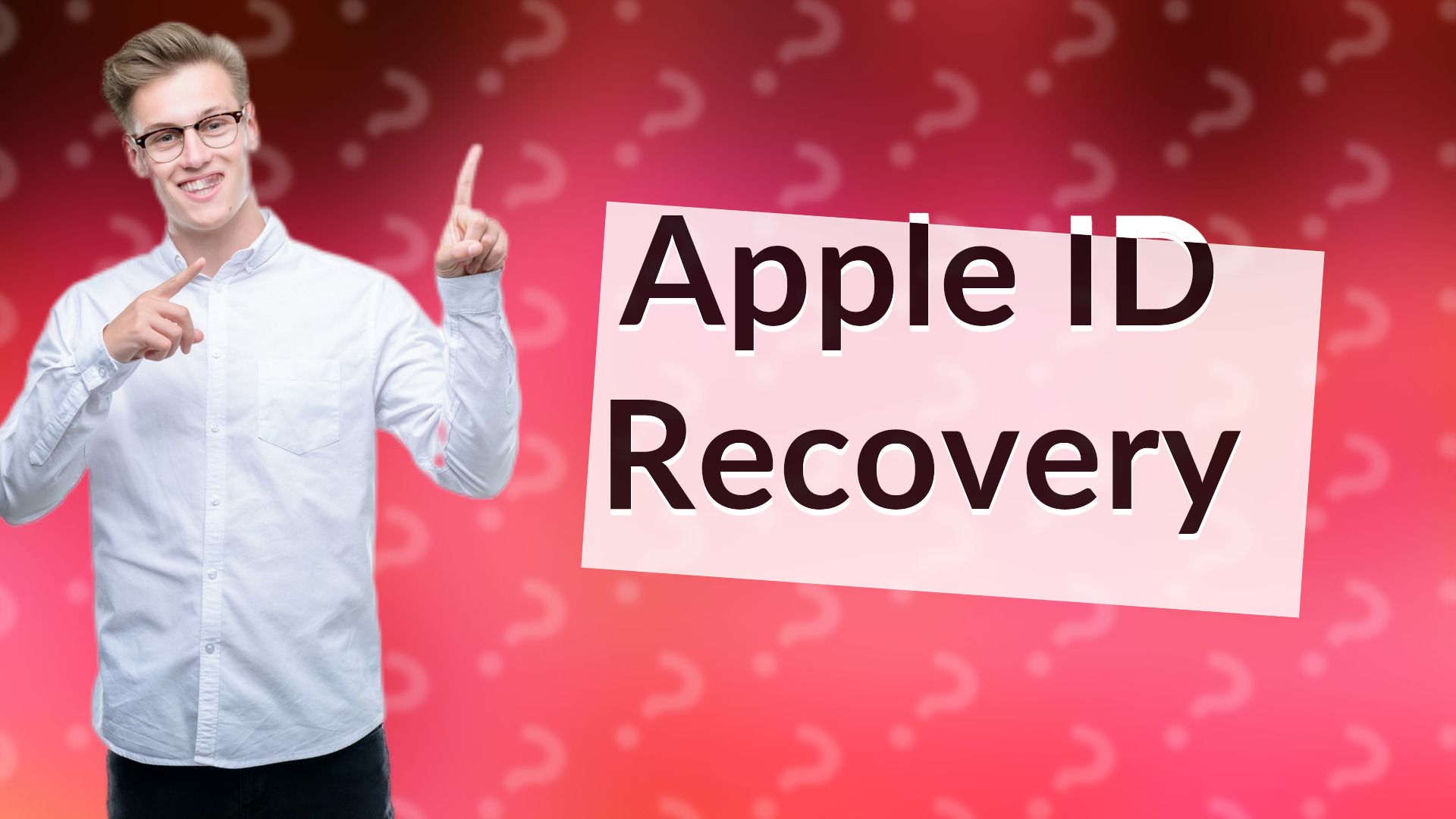 Apple ID Recovery