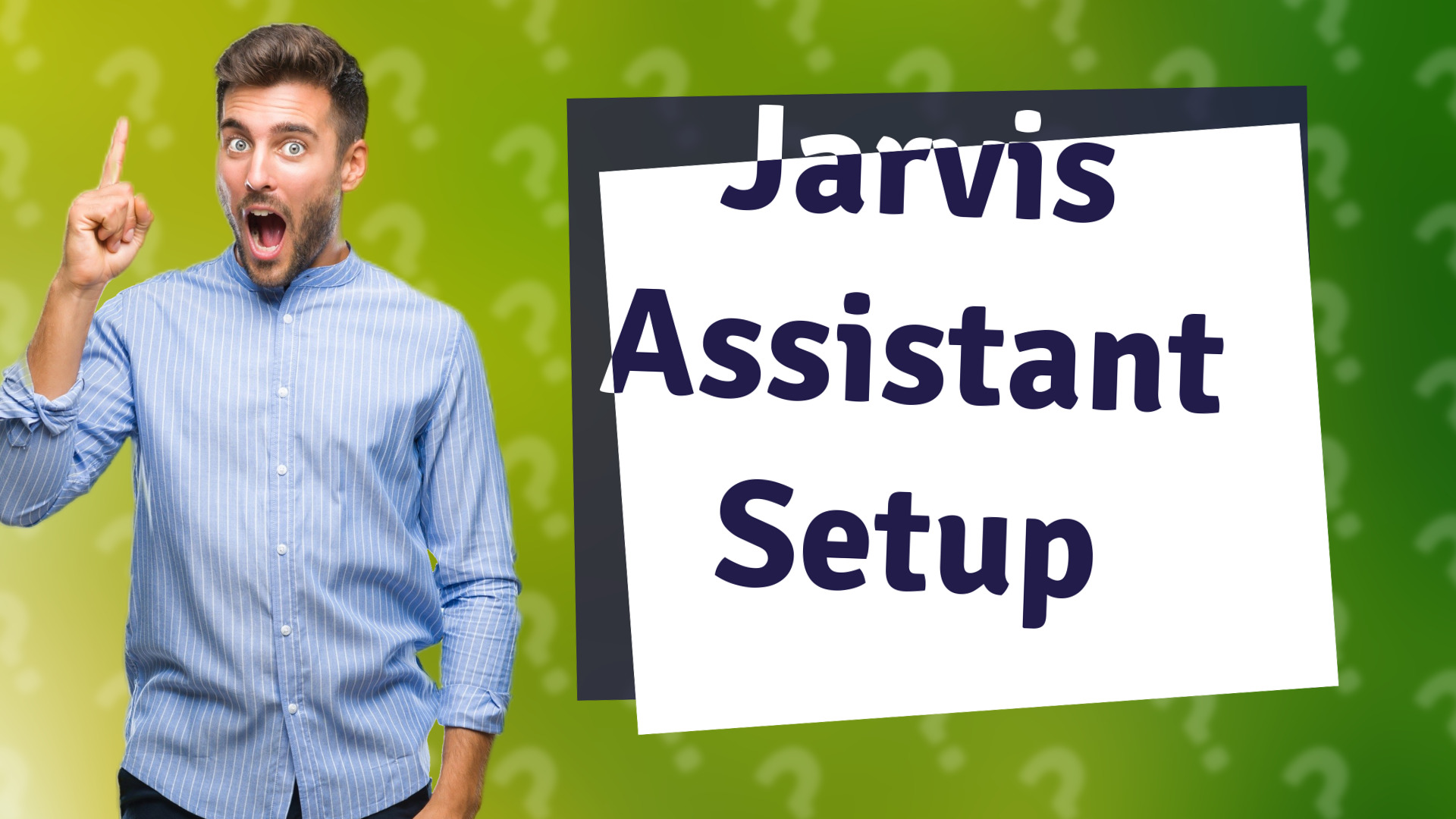 Jarvis Assistant Setup