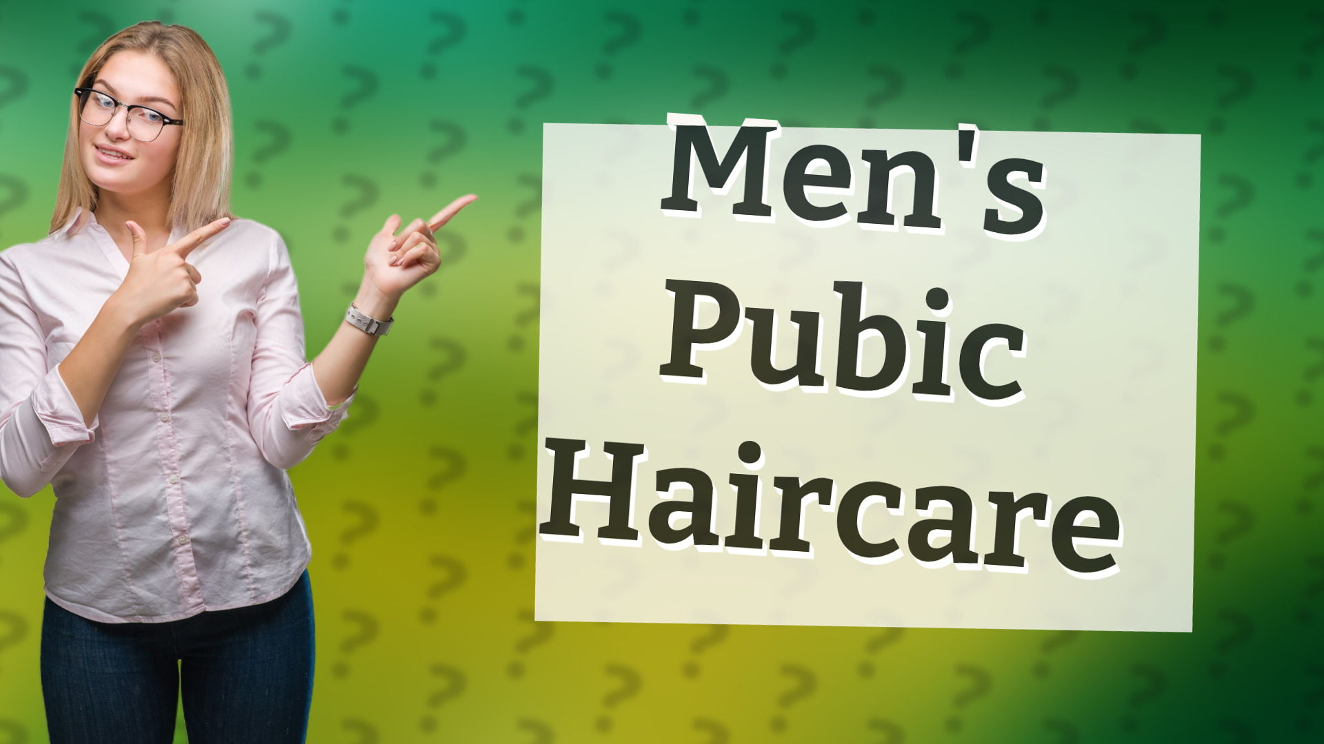 Men's Pubic Haircare