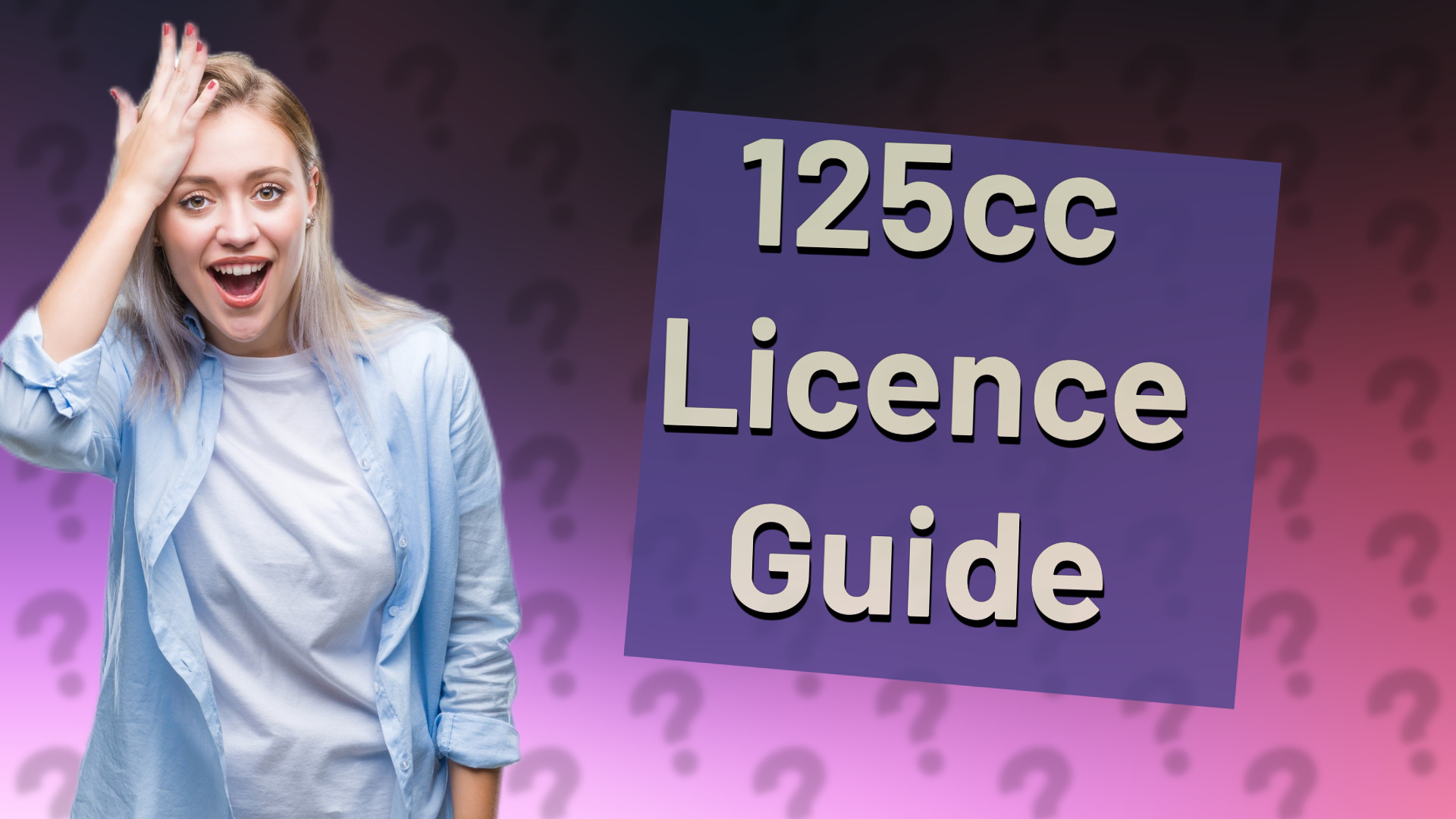 125cc Licence Guide