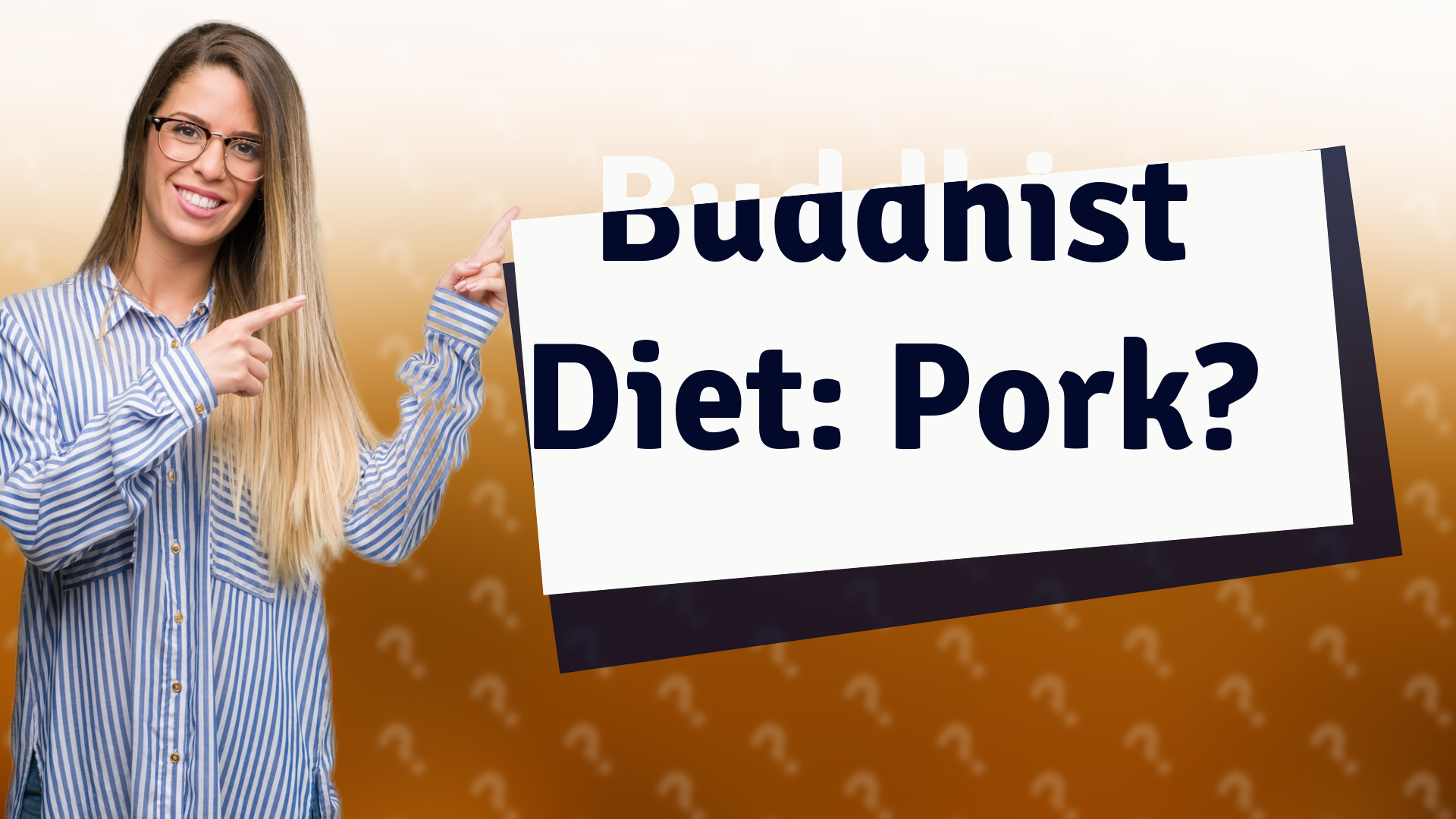 Buddhist Diet: Pork?