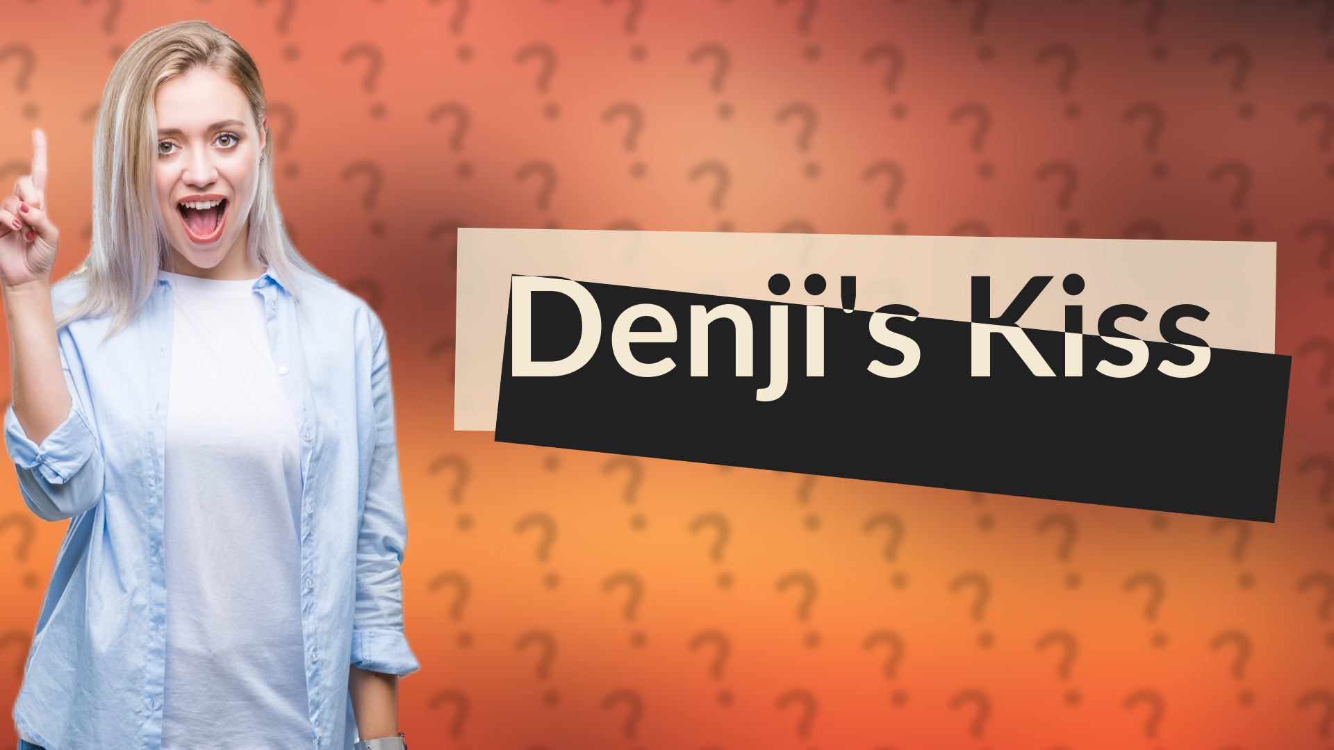 Denji's Kiss