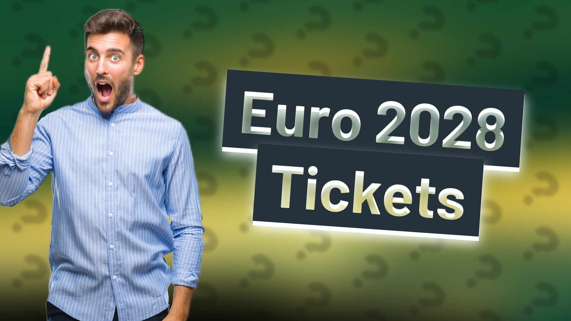 Euro 2028 Tickets