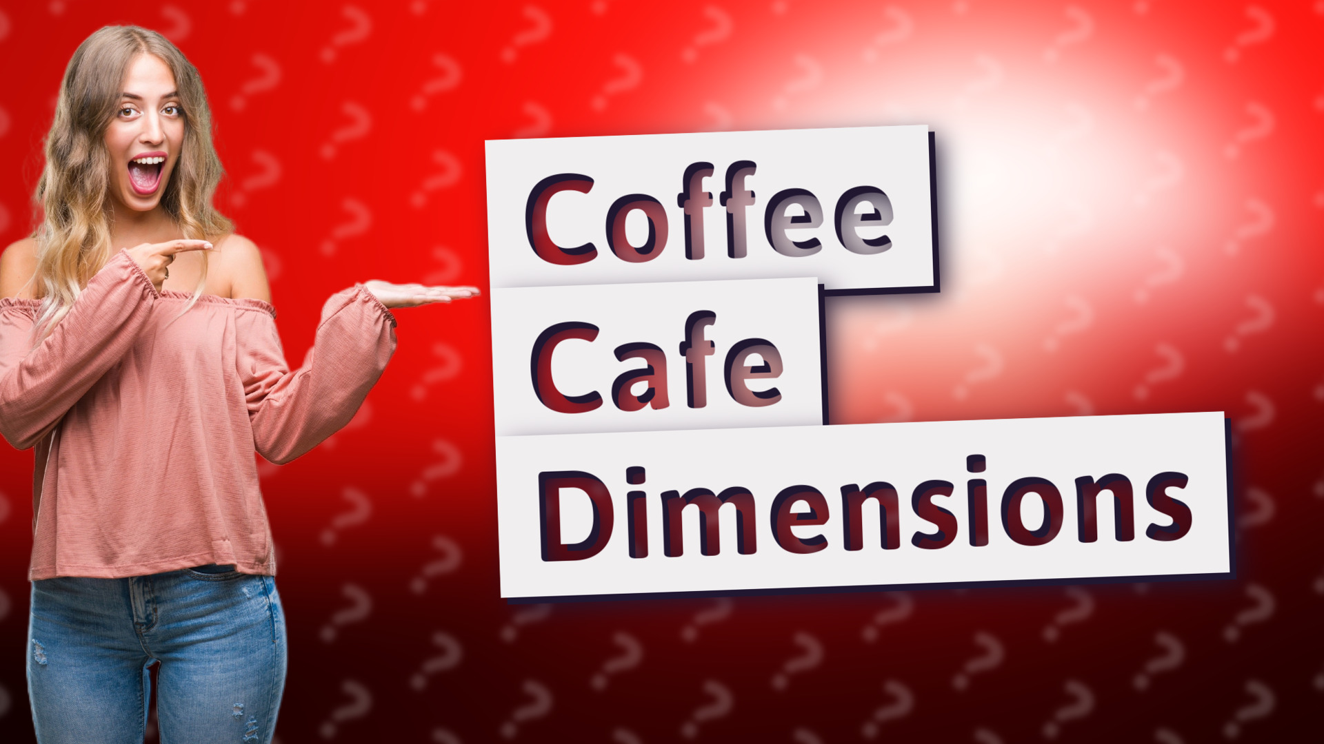 Coffee Cafe Dimensions