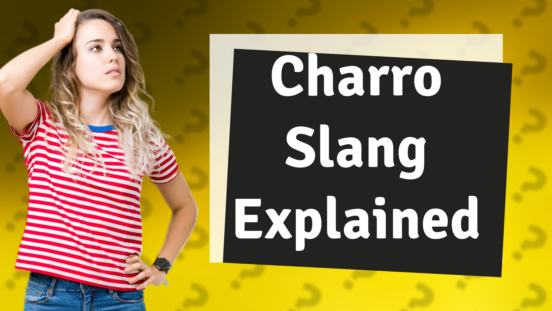 Charro Slang Explained
