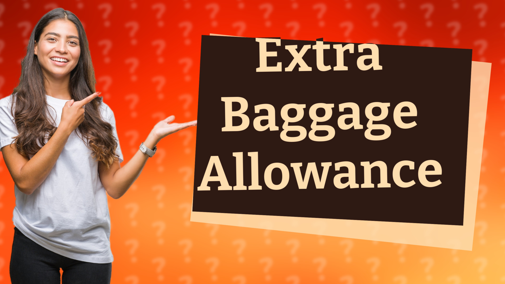 Extra Baggage Allowance