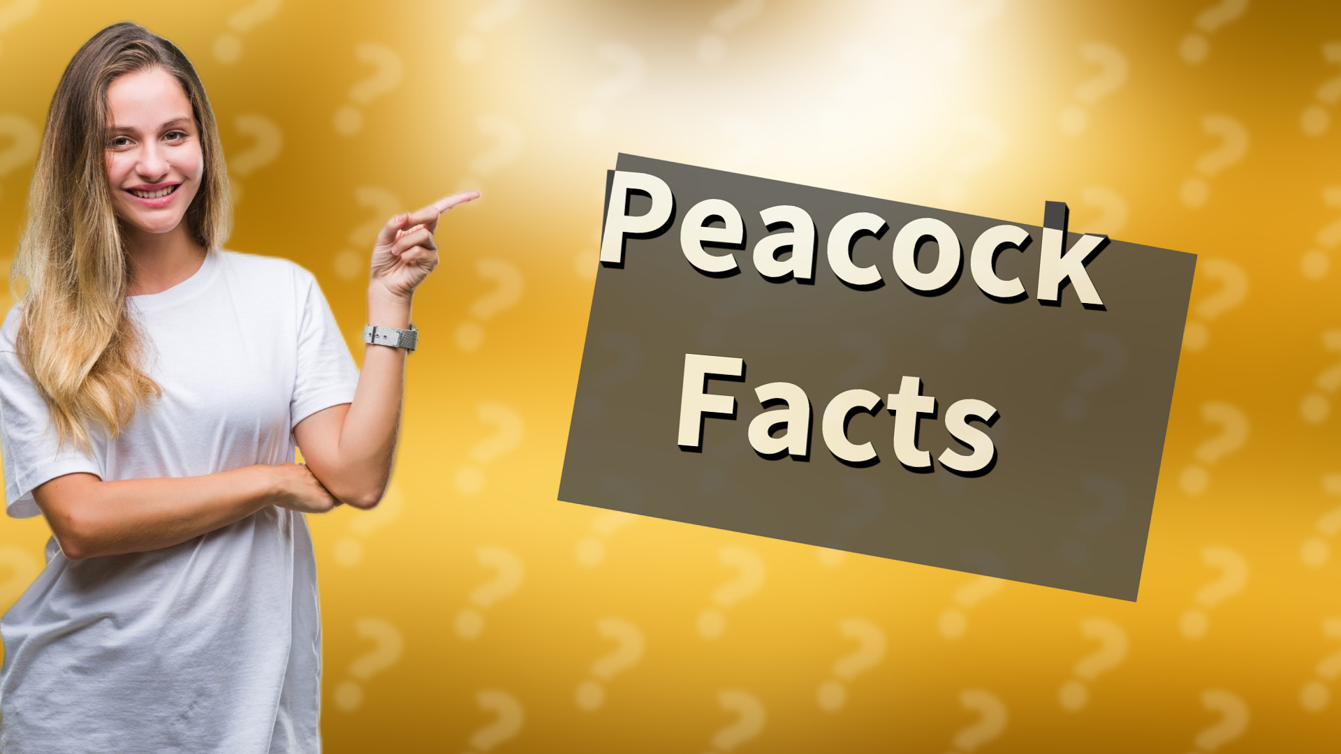 Peacock Facts