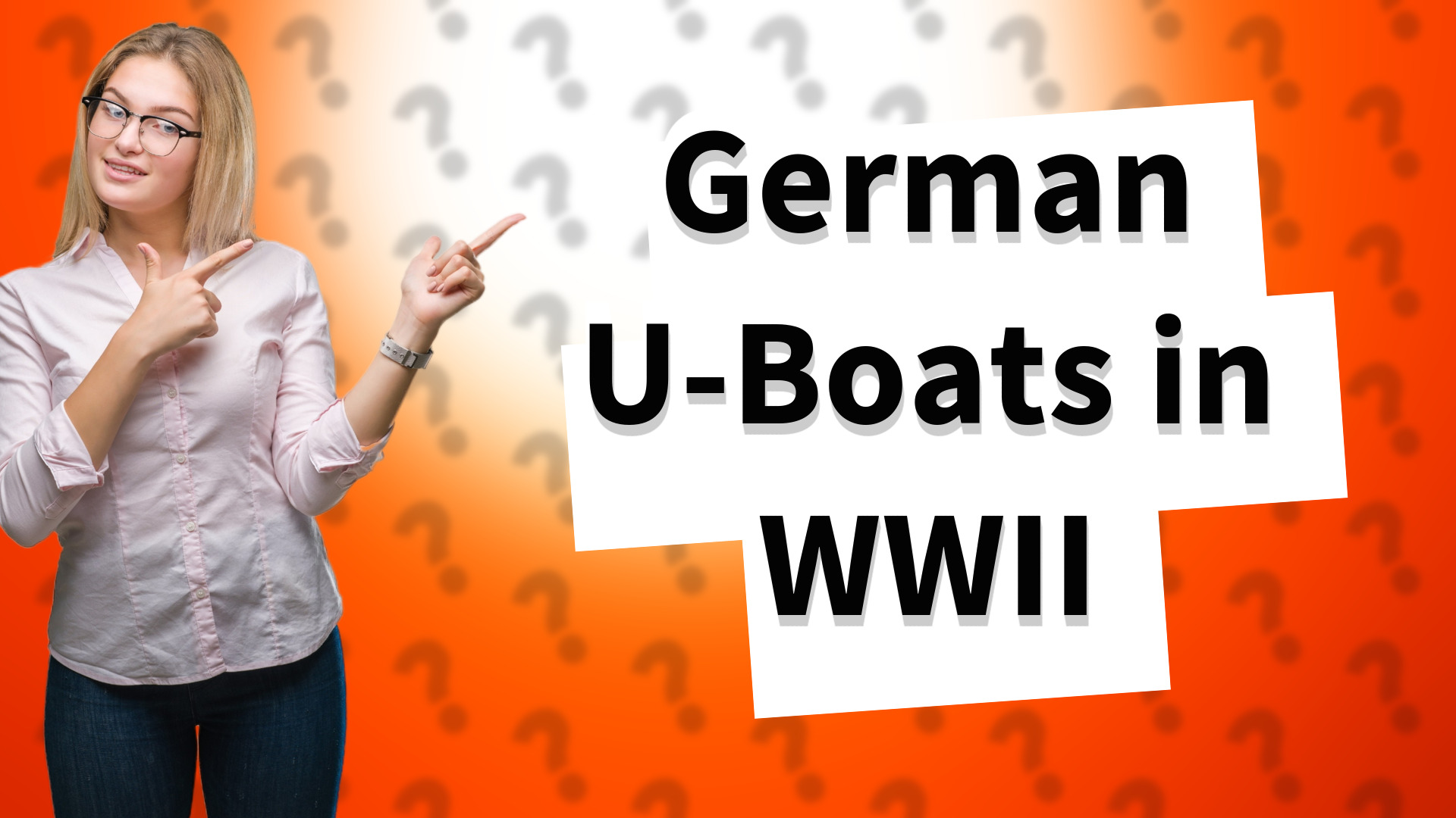 German U-Boats in WWII