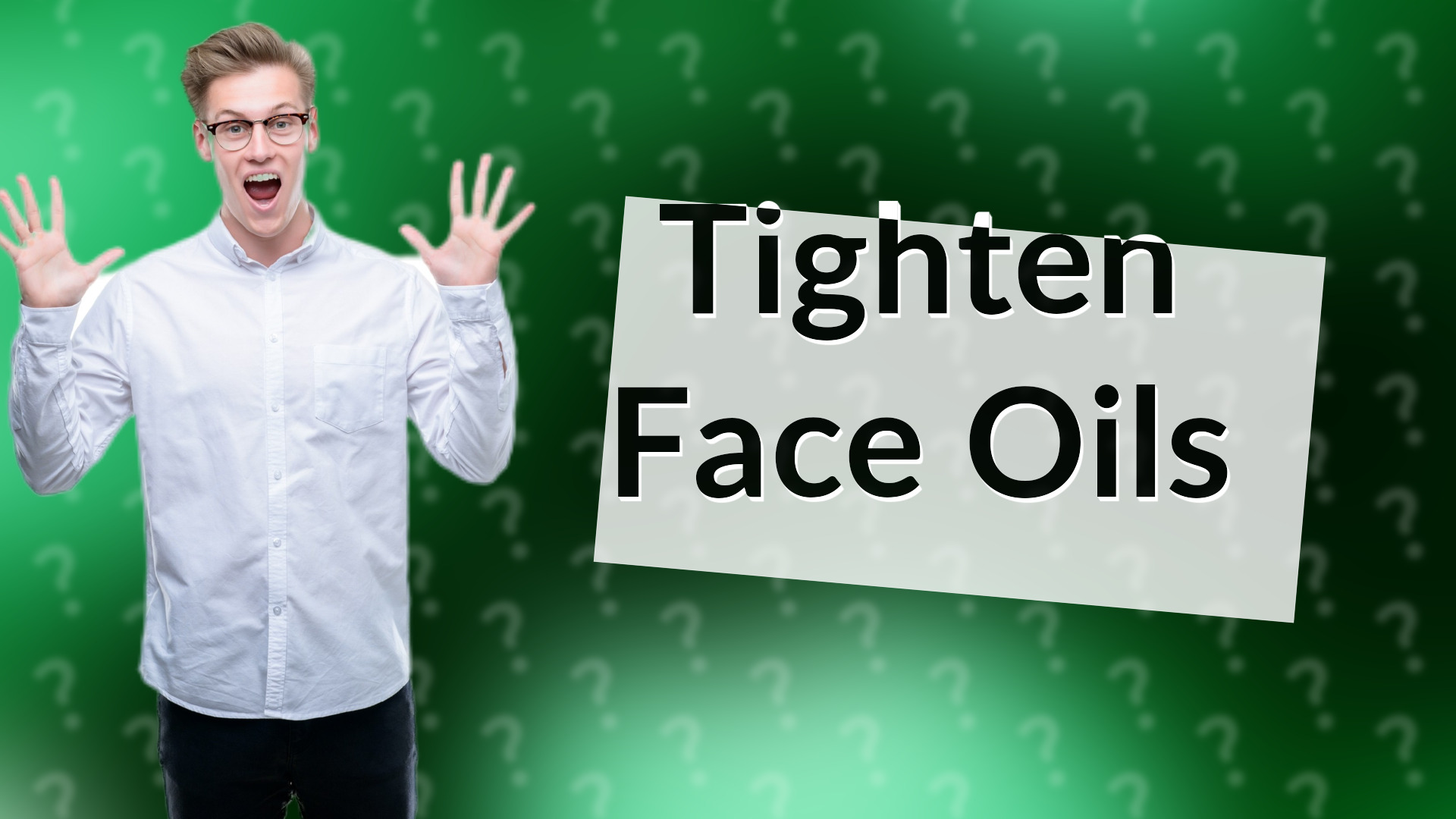 Tighten Face Oils