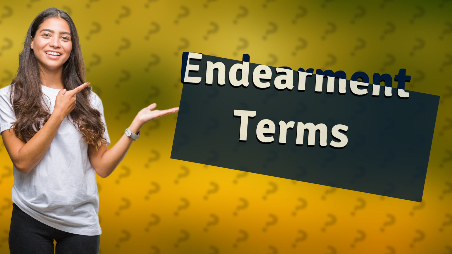 Endearment Terms