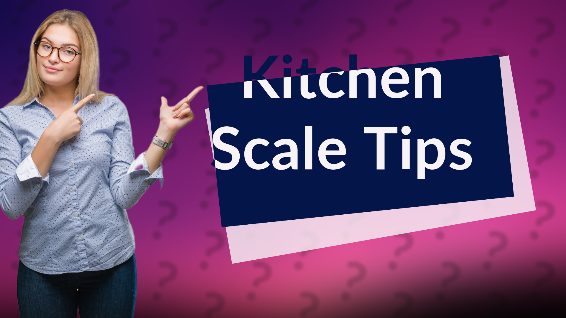 Kitchen Scale Tips
