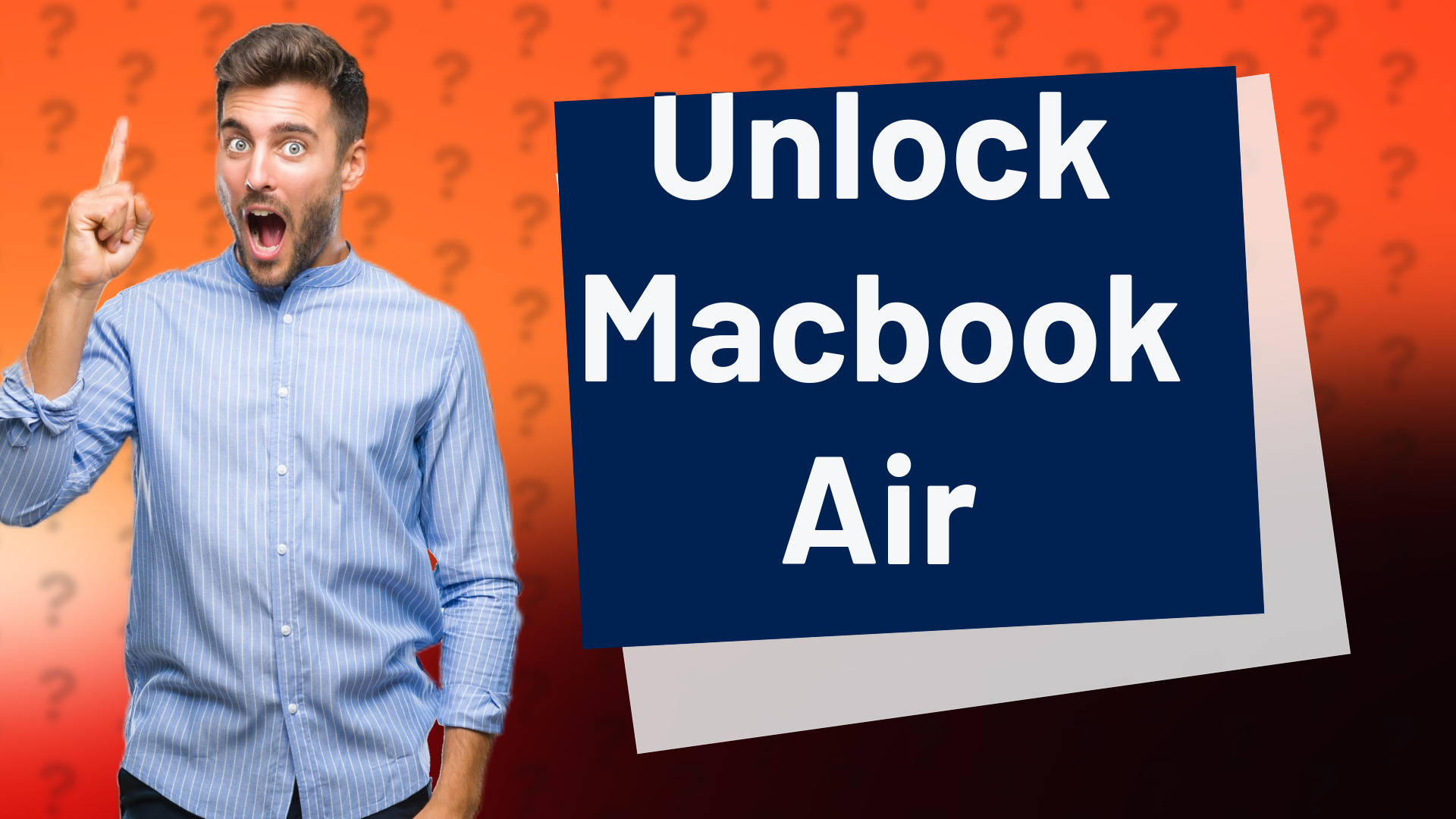 Unlock Macbook Air