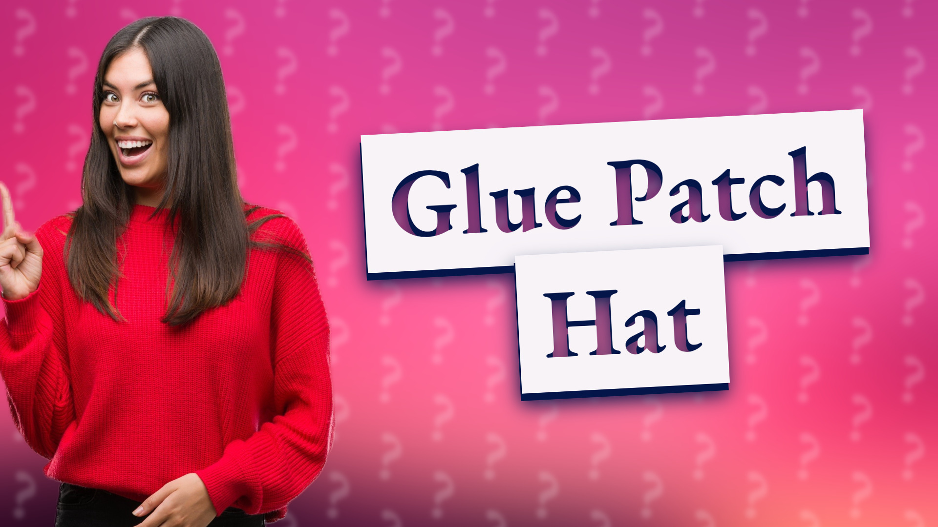 Glue Patch Hat
