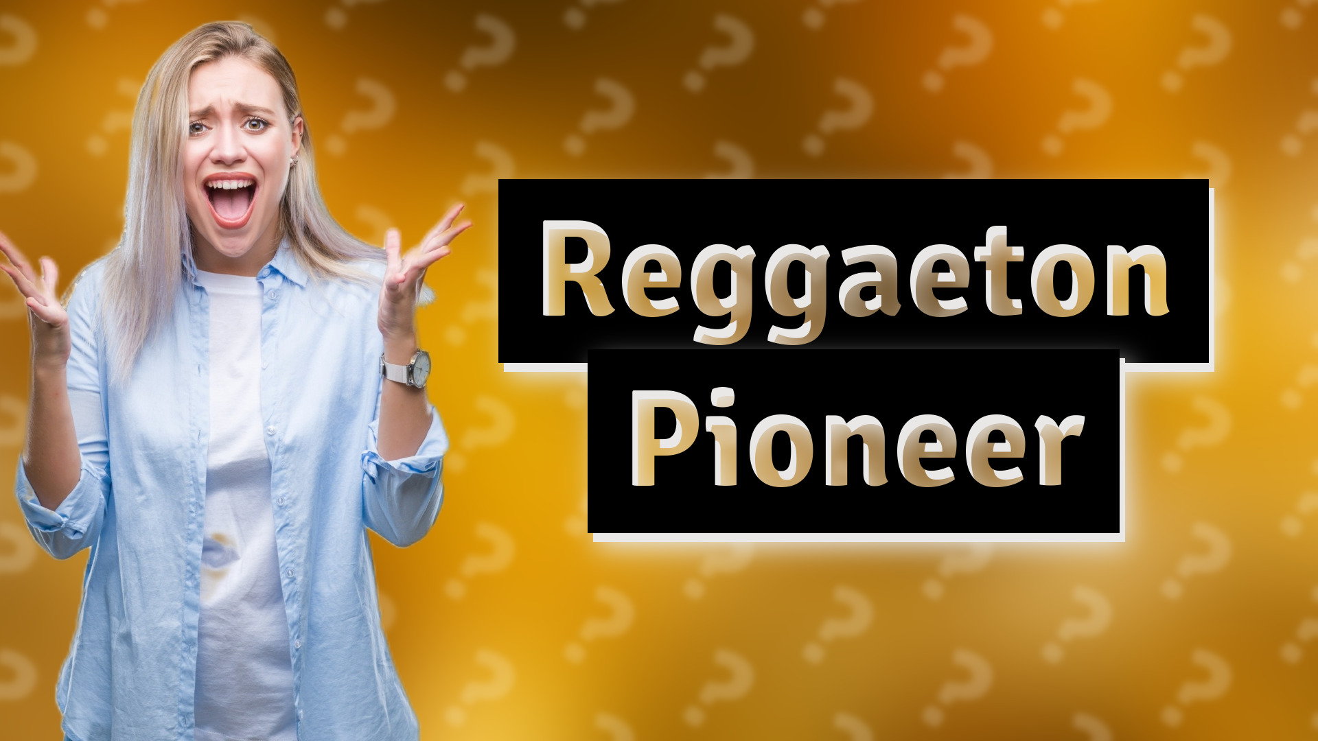 Reggaeton Pioneer