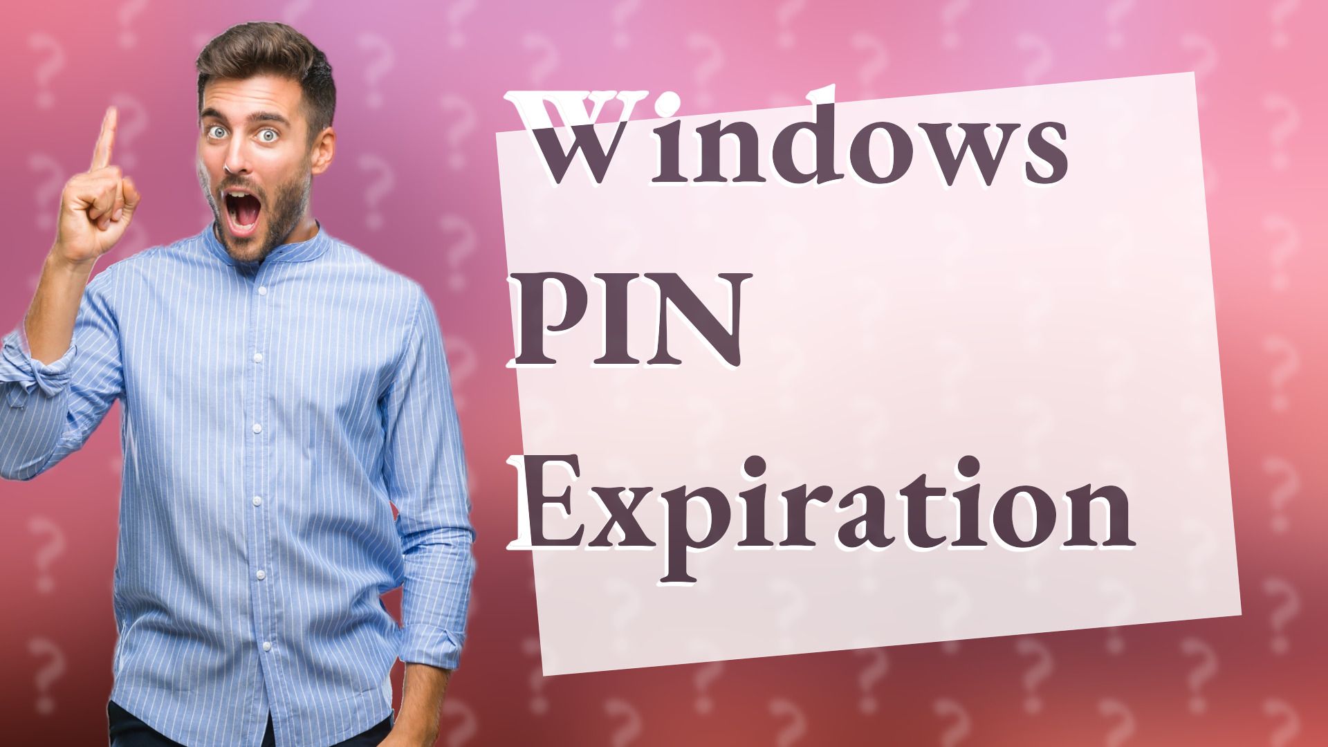 Windows PIN Expiration