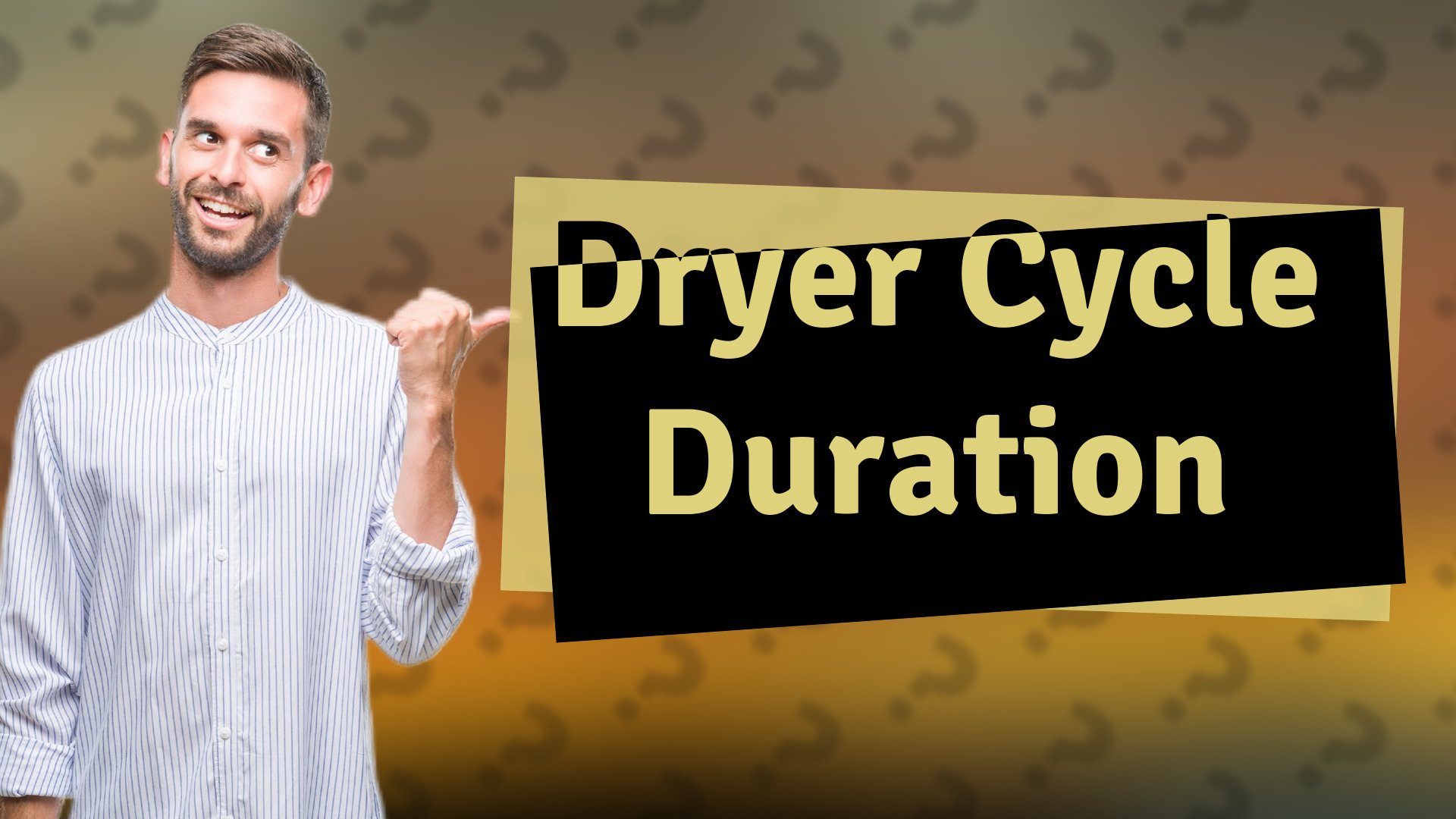 Dryer Cycle Duration