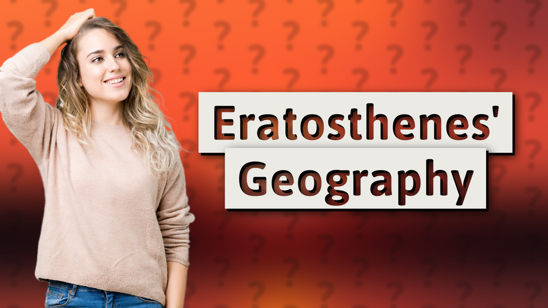 Eratosthenes' Geography