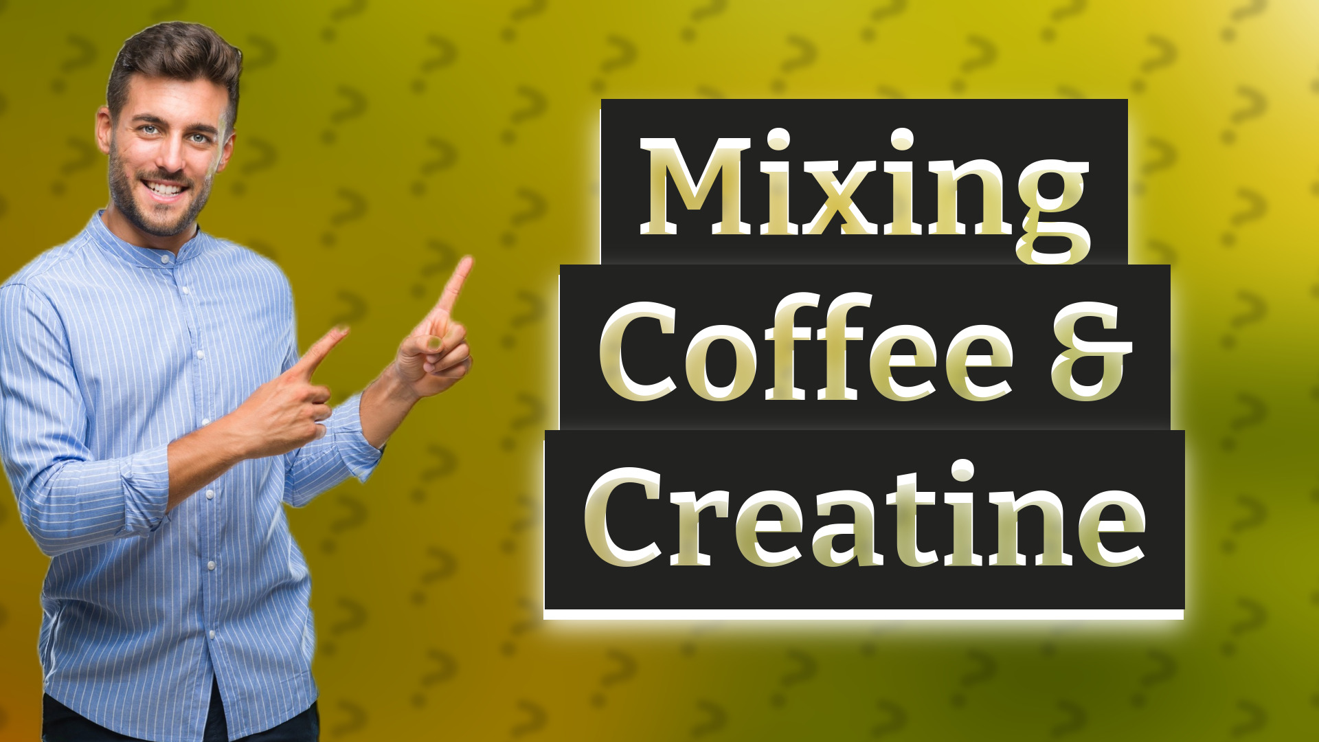 Mixing Coffee & Creatine