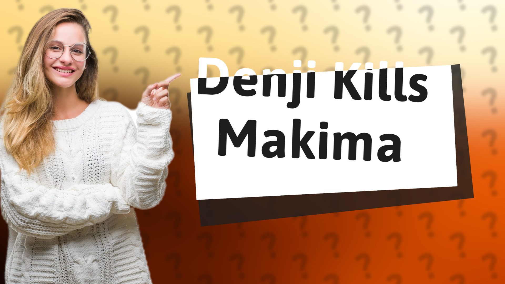 Denji Kills Makima