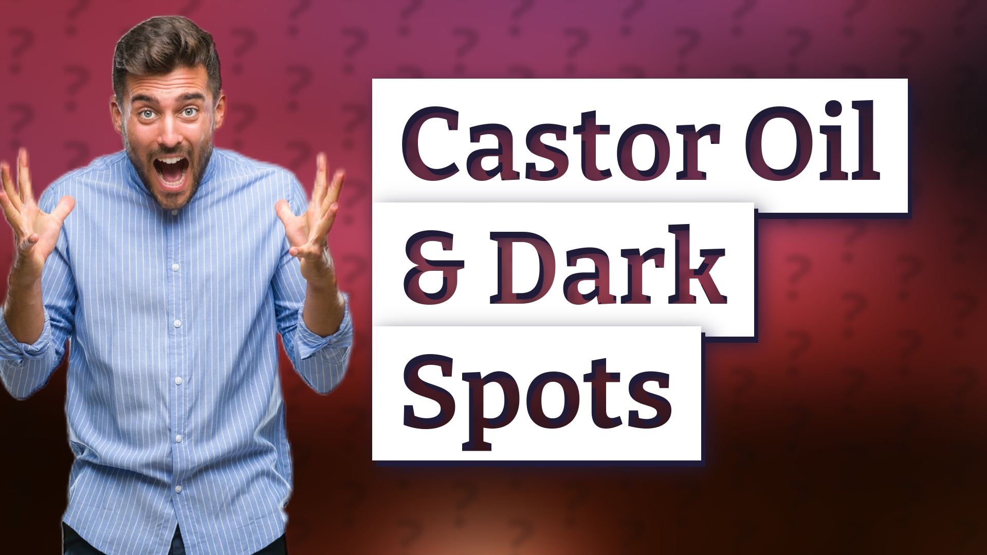 Castor Oil & Dark Spots