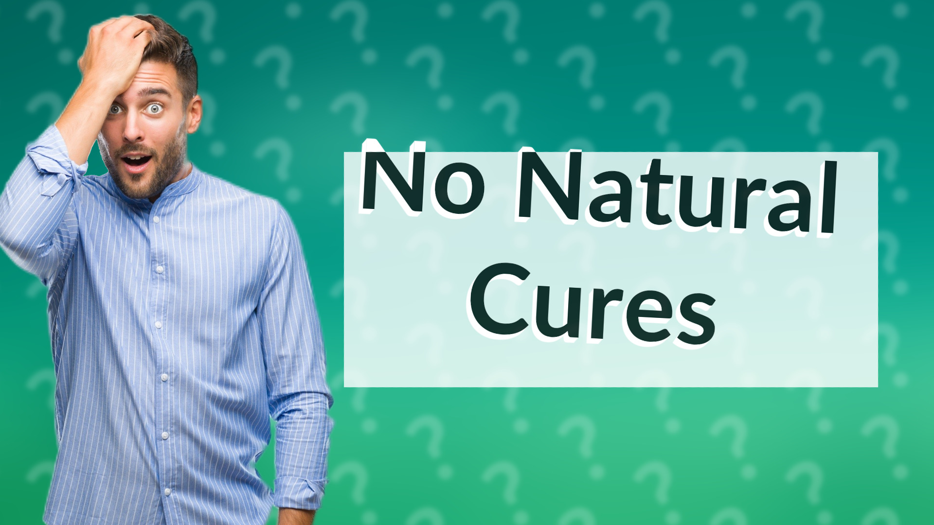 No Natural Cures