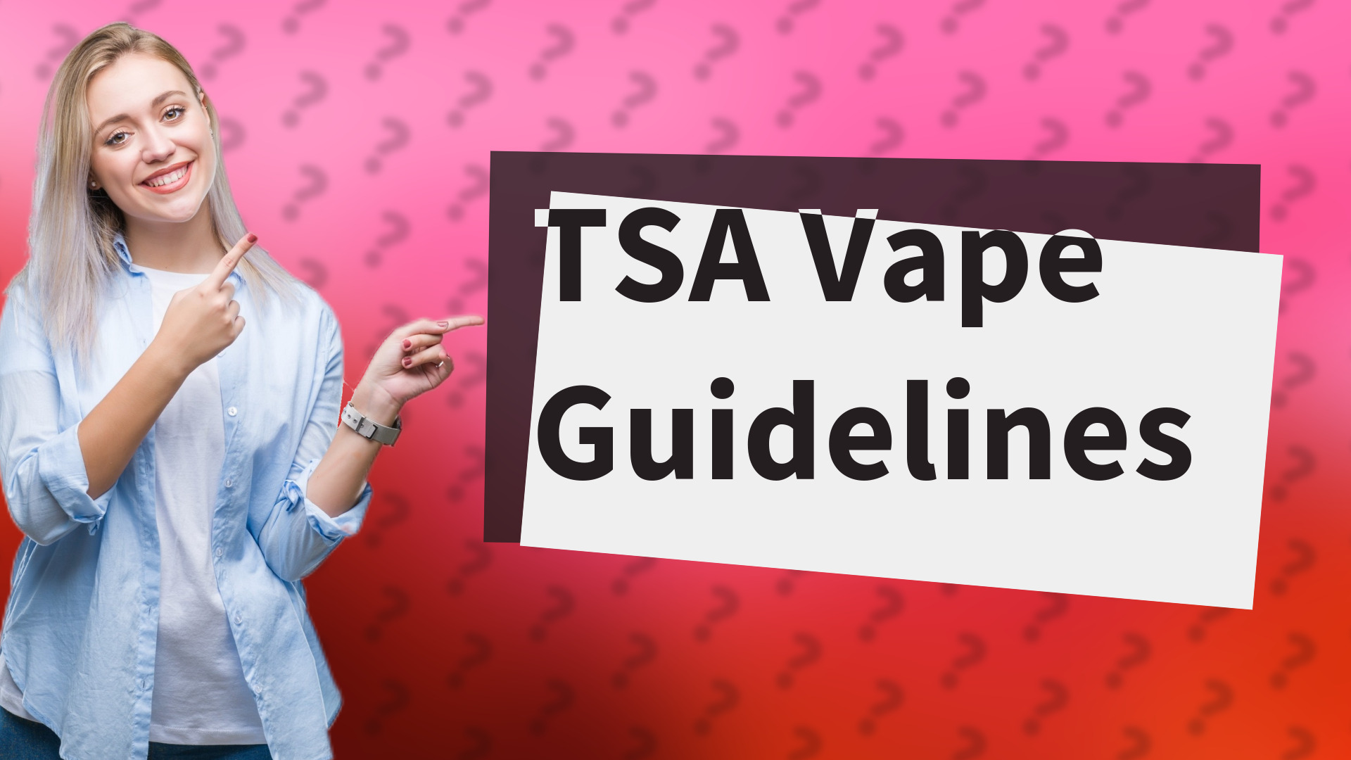 TSA Vape Guidelines