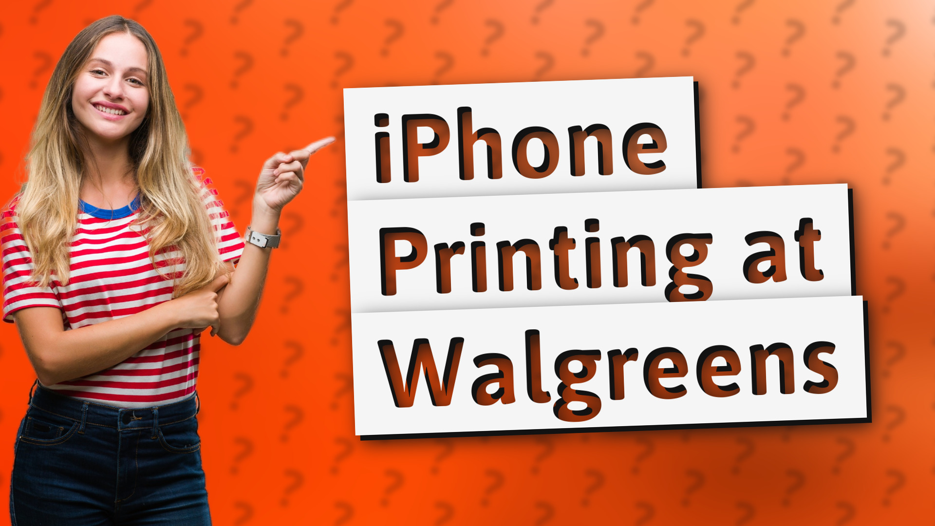 iPhone Printing at Walgreens