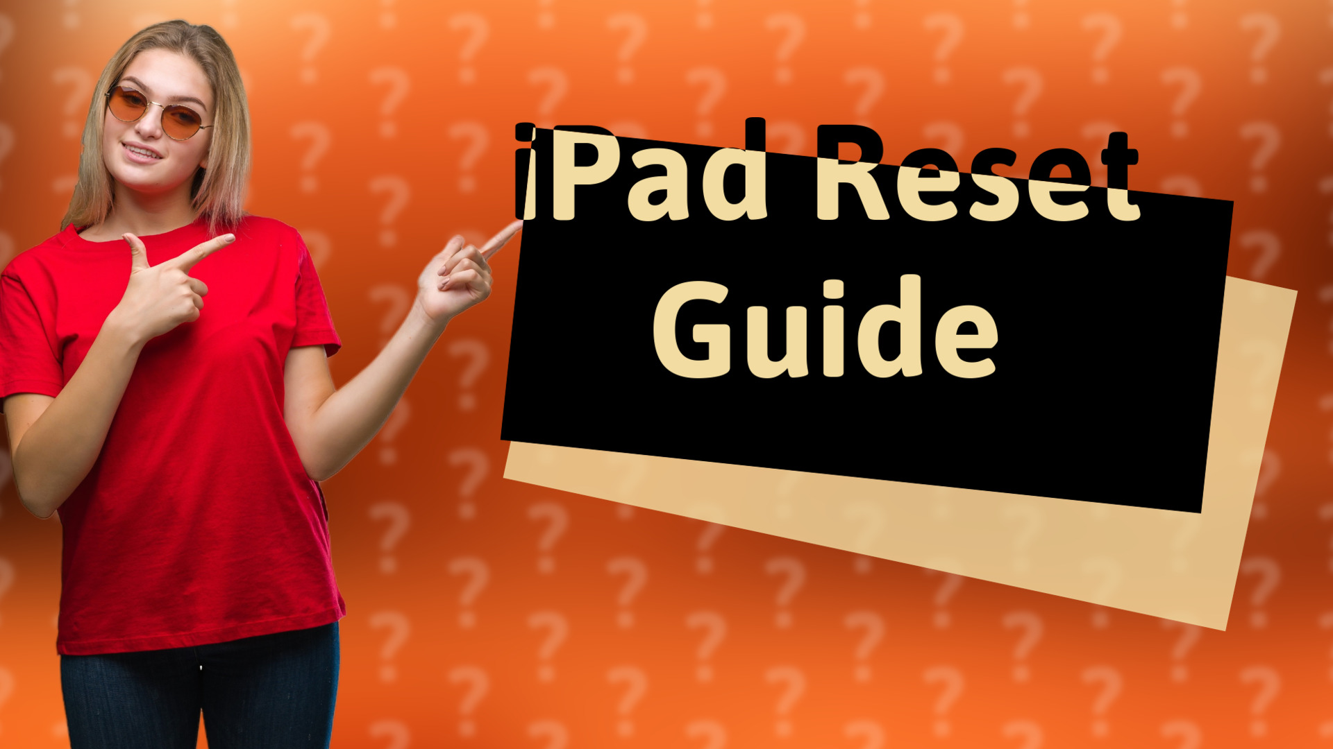 iPad Reset Guide