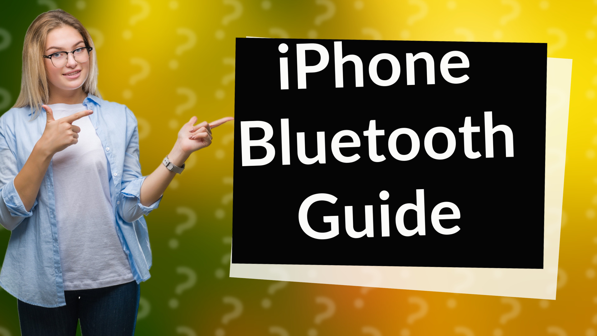 iPhone Bluetooth Guide