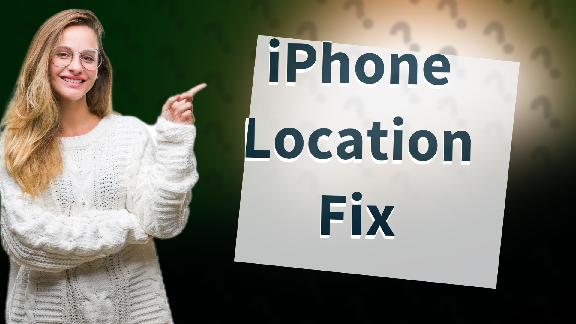 iPhone Location Fix