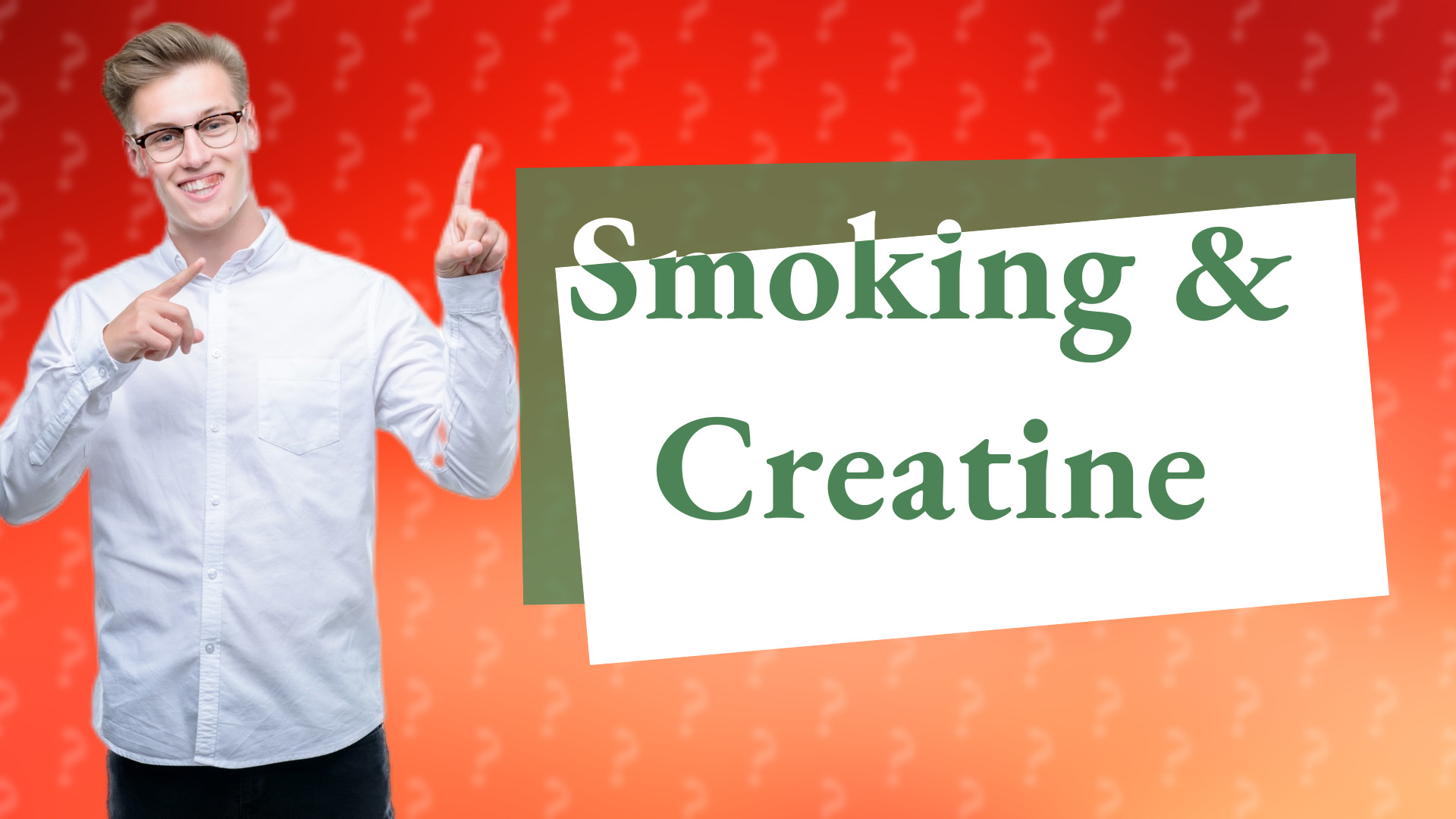 Smoking & Creatine