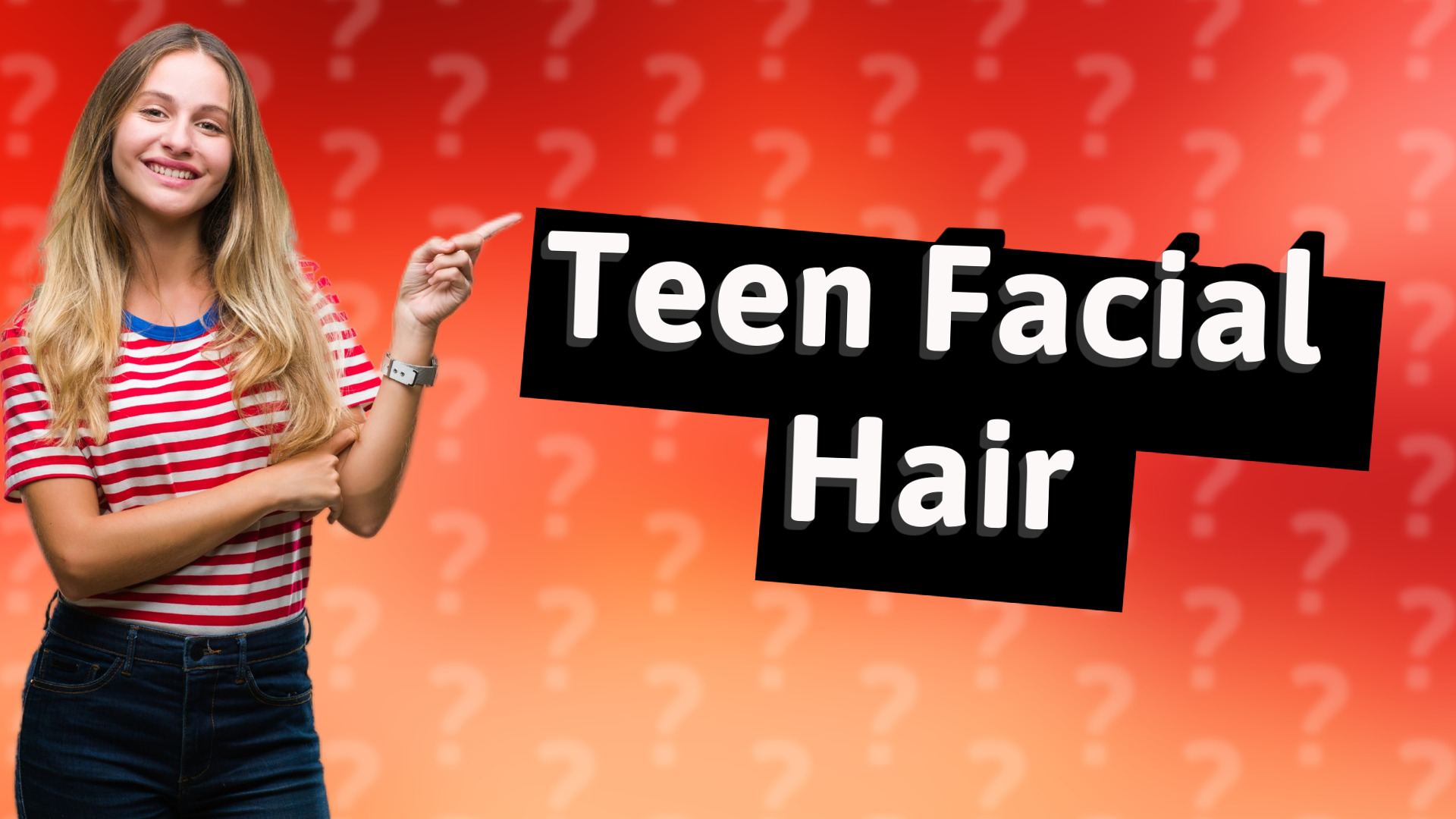 Teen Facial Hair