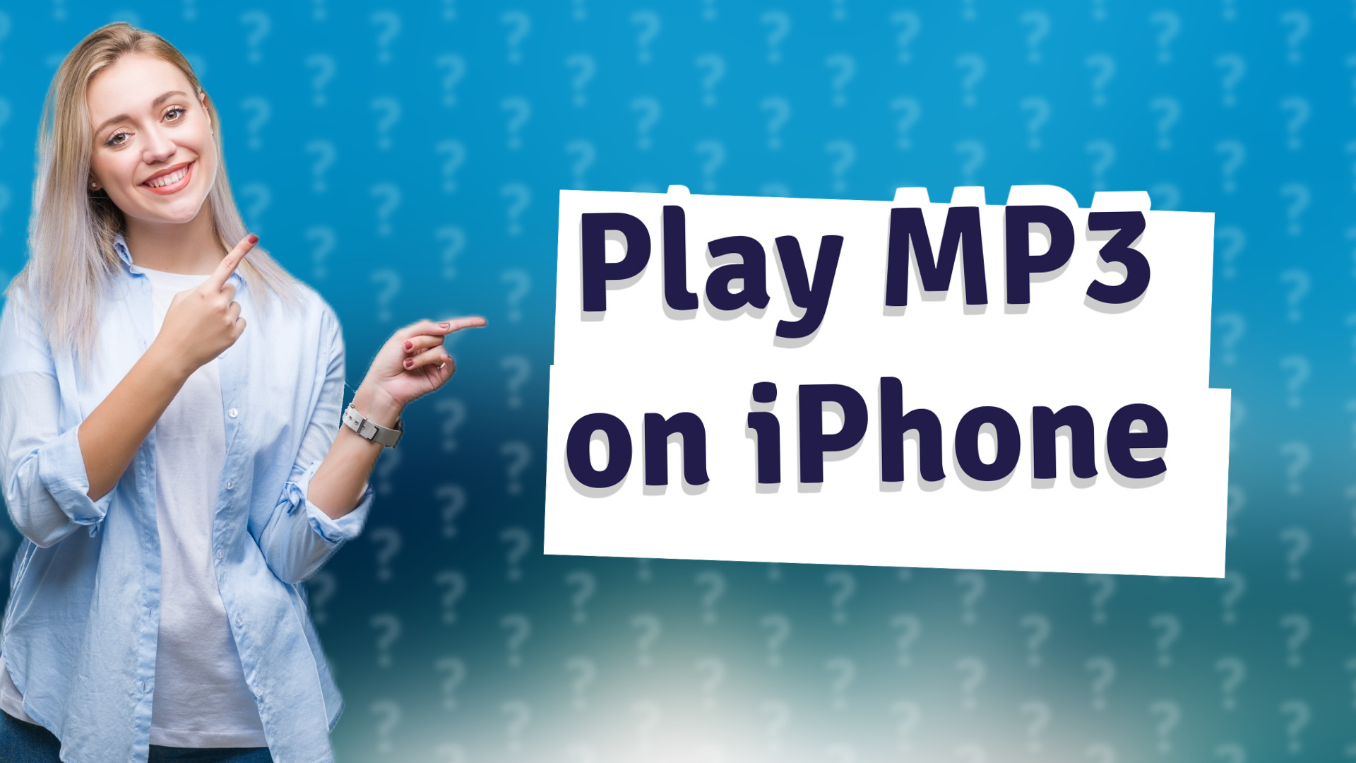 Play MP3 on iPhone
