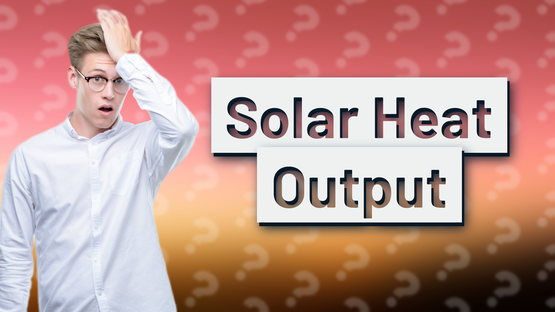Solar Heat Output