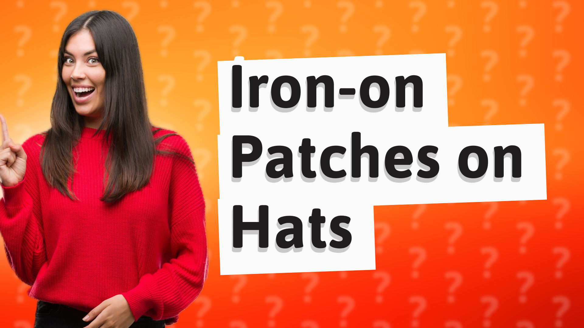 Iron-on Patches on Hats