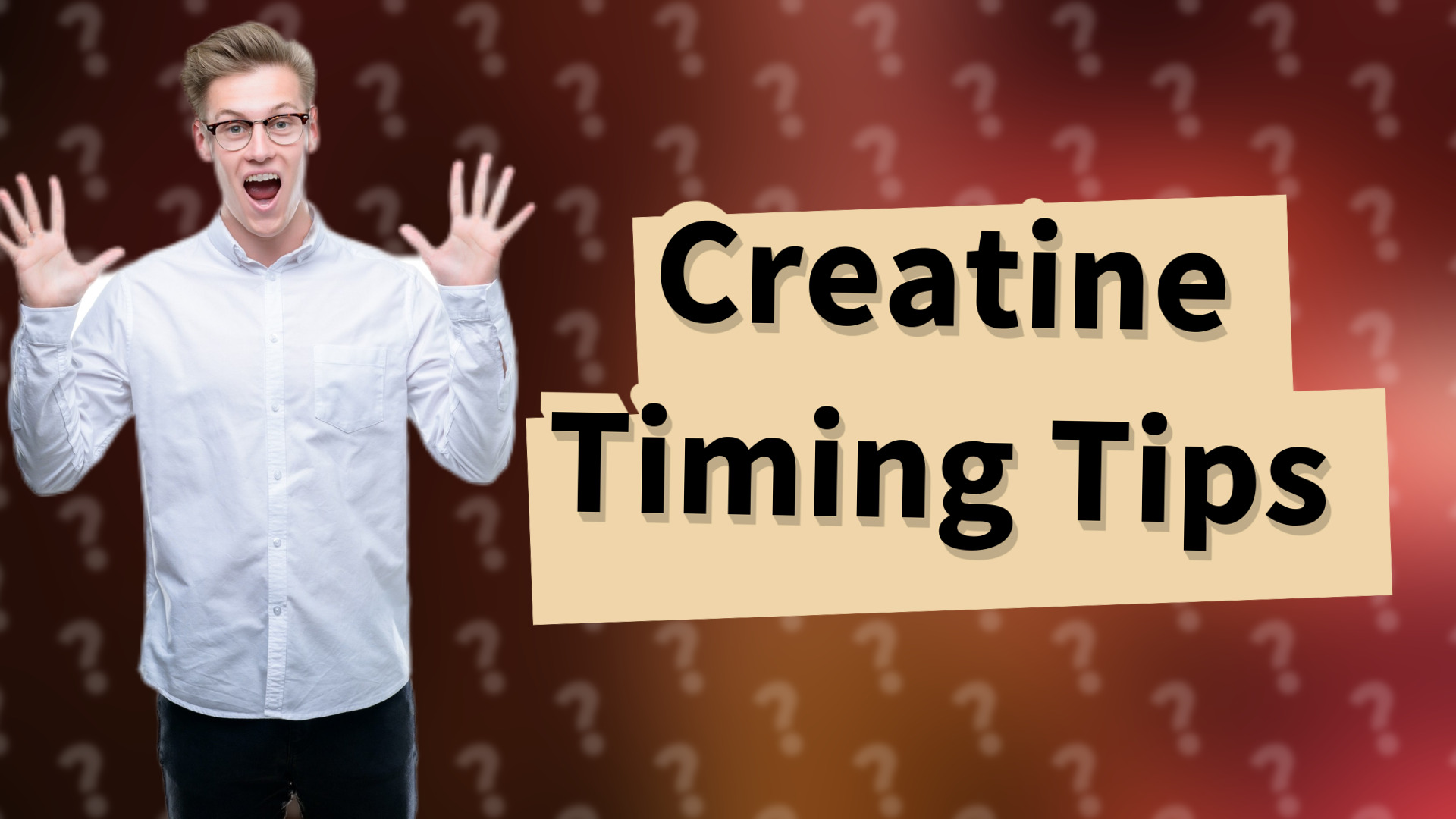 Creatine Timing Tips
