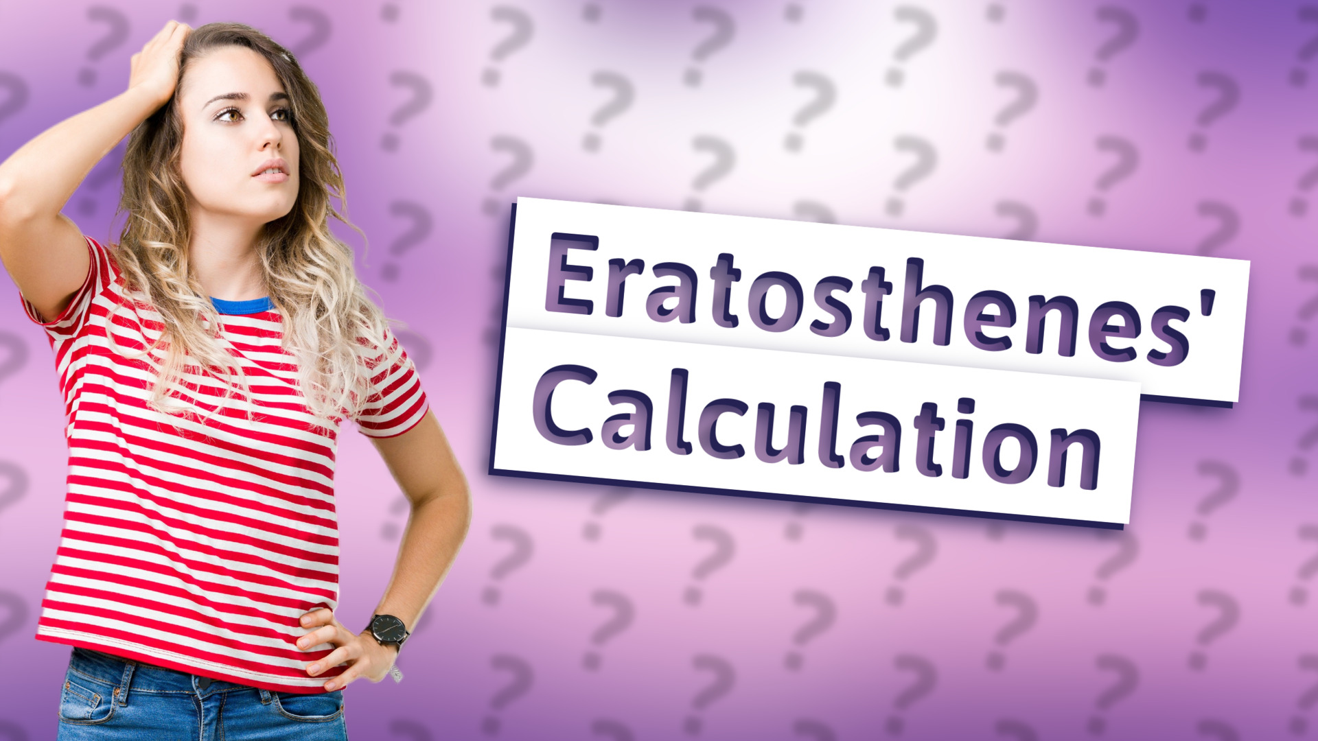 Eratosthenes' Calculation