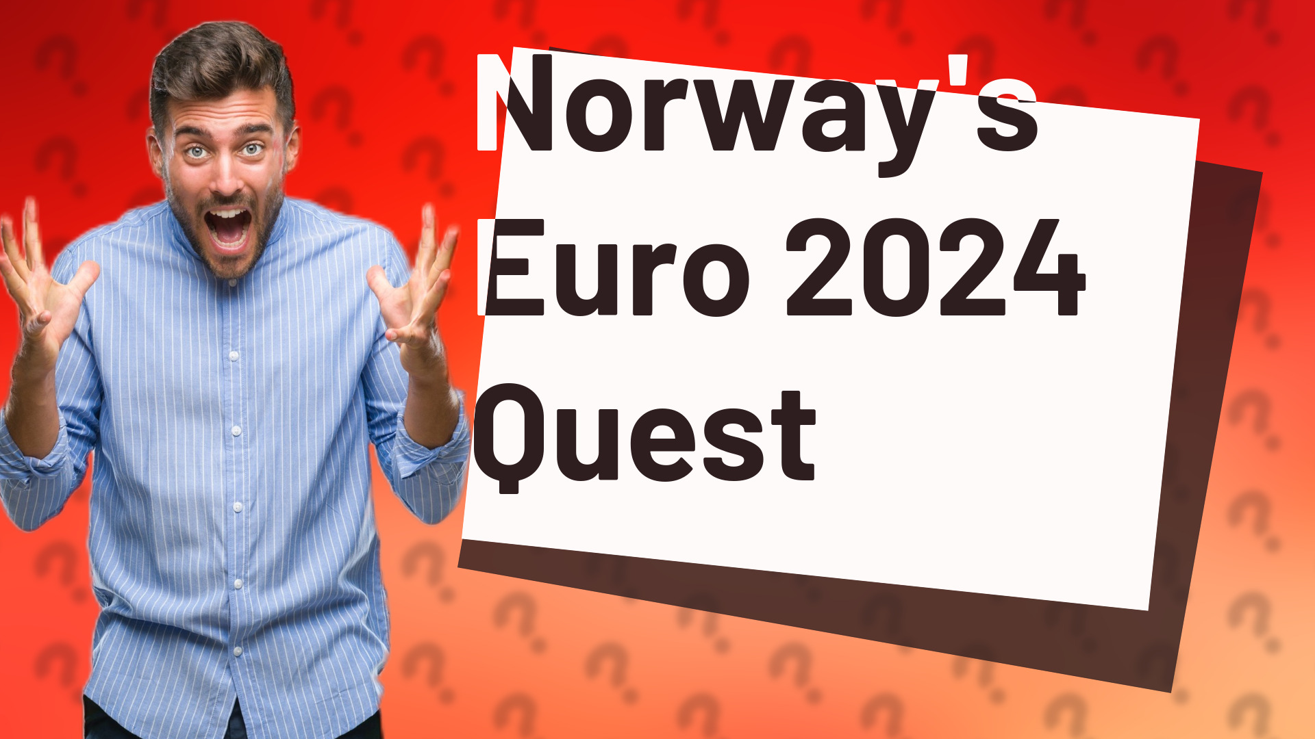 Norway's Euro 2024 Quest