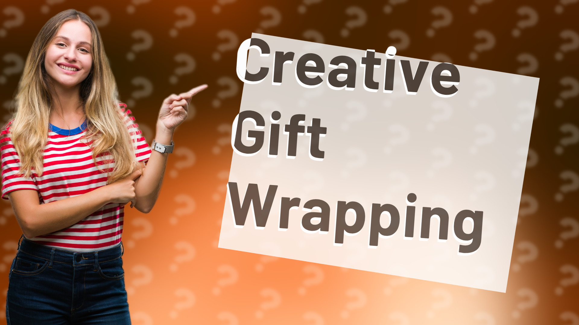 Creative Gift Wrapping