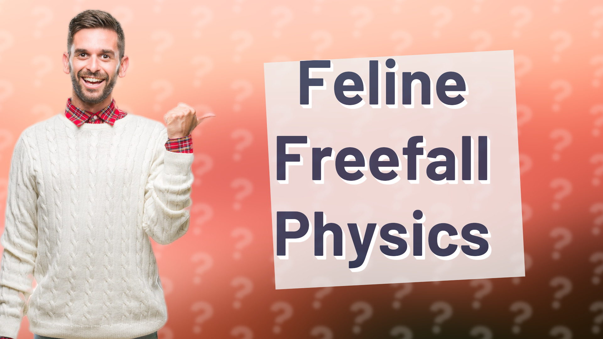 Feline Freefall Physics